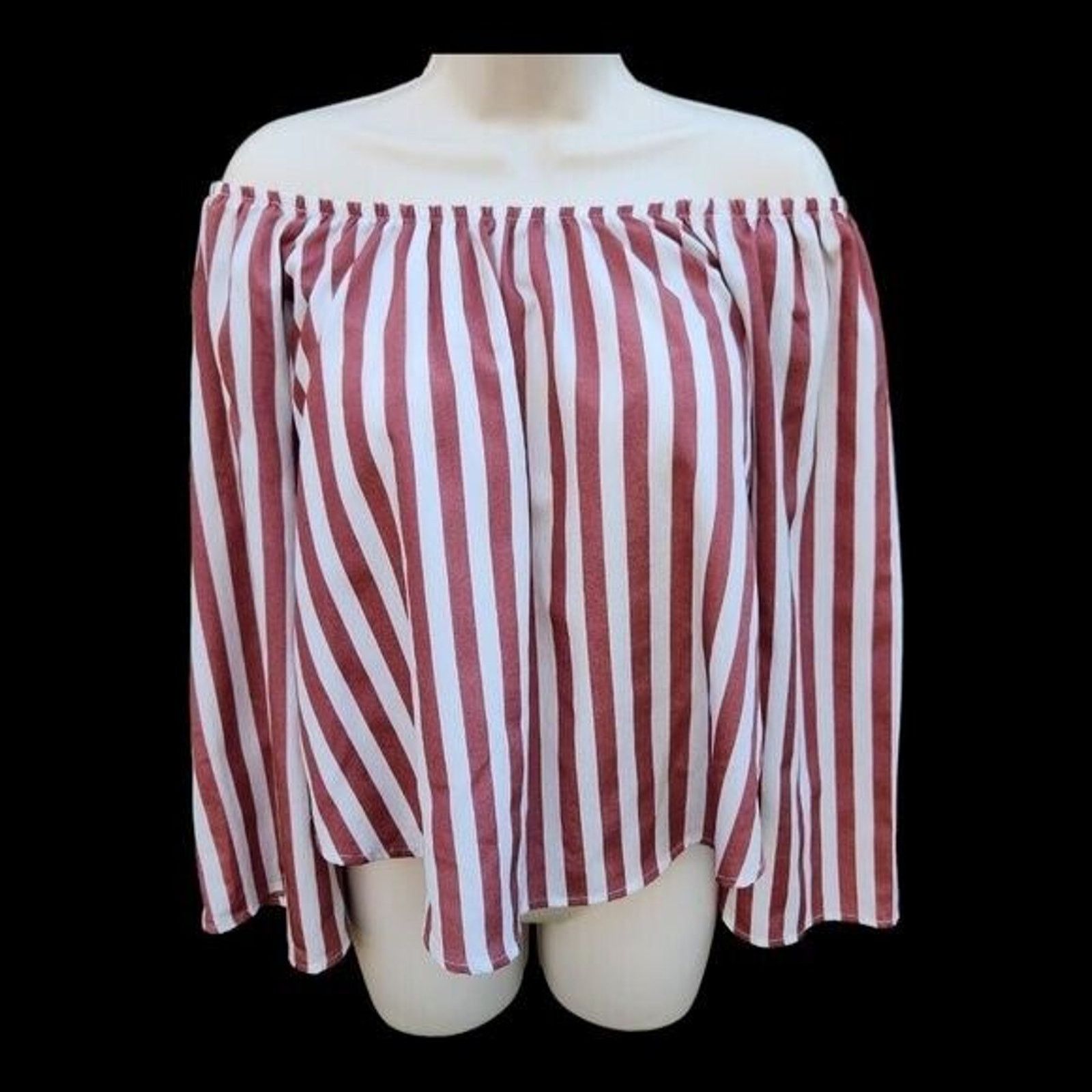 rue21 Rue 21 Striped Women's Blouse Size Small Size S / US 4 / IT 40 - 1 Thumbnail
