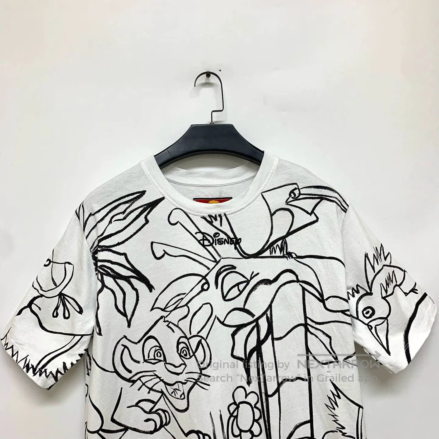 Balmain BALMAIN x Disney Cartoon Print T-Shirt. Size US L / EU 52-54 / 3 - 6 Thumbnail