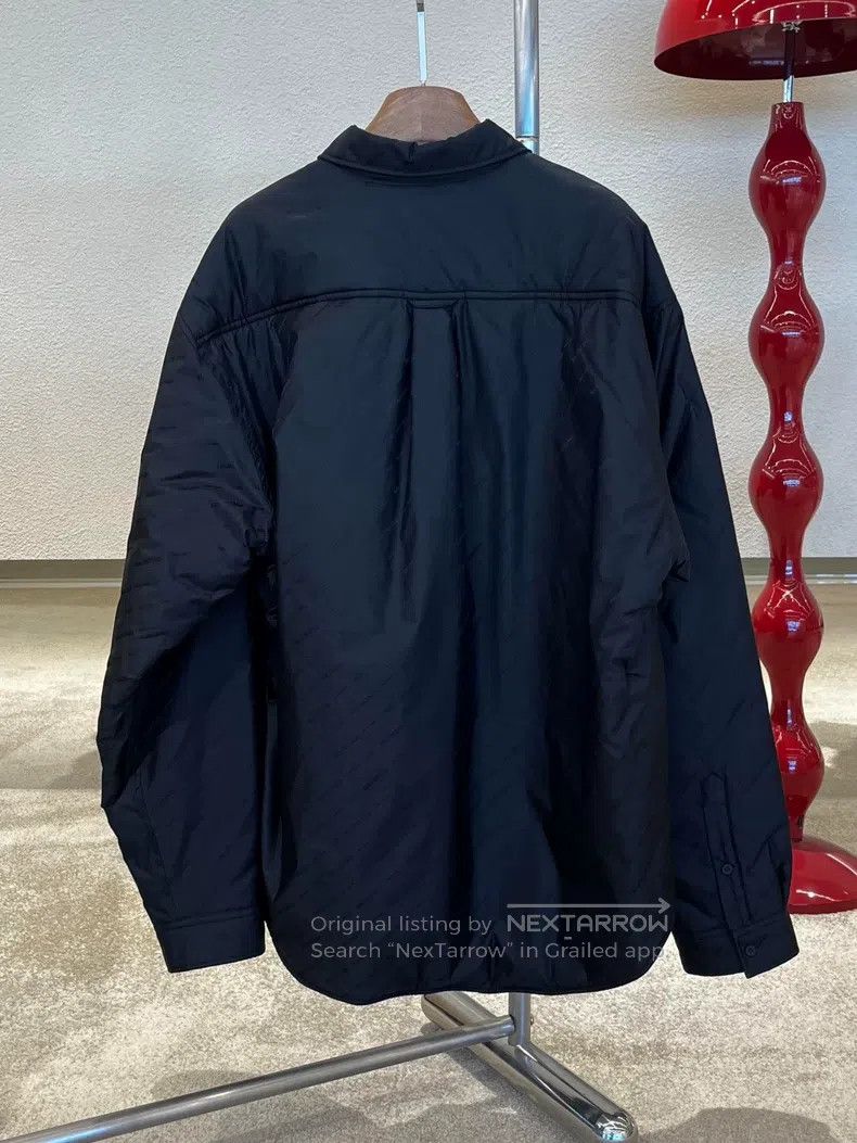 Balenciaga Balenciaga Solid Color Collar Single Button Long Sleeve Sh Size US S / EU 44-46 / 1 - 2 Thumbnail