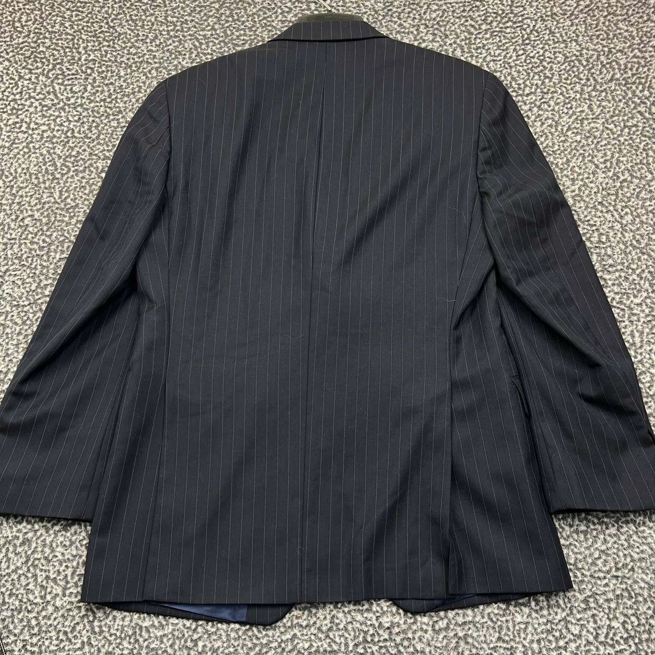 Lauren Ralph Lauren Lauren Ralph Lauren Blazer Men 38R Pinstripe Two Button Wool Size 38R - 2 Thumbnail