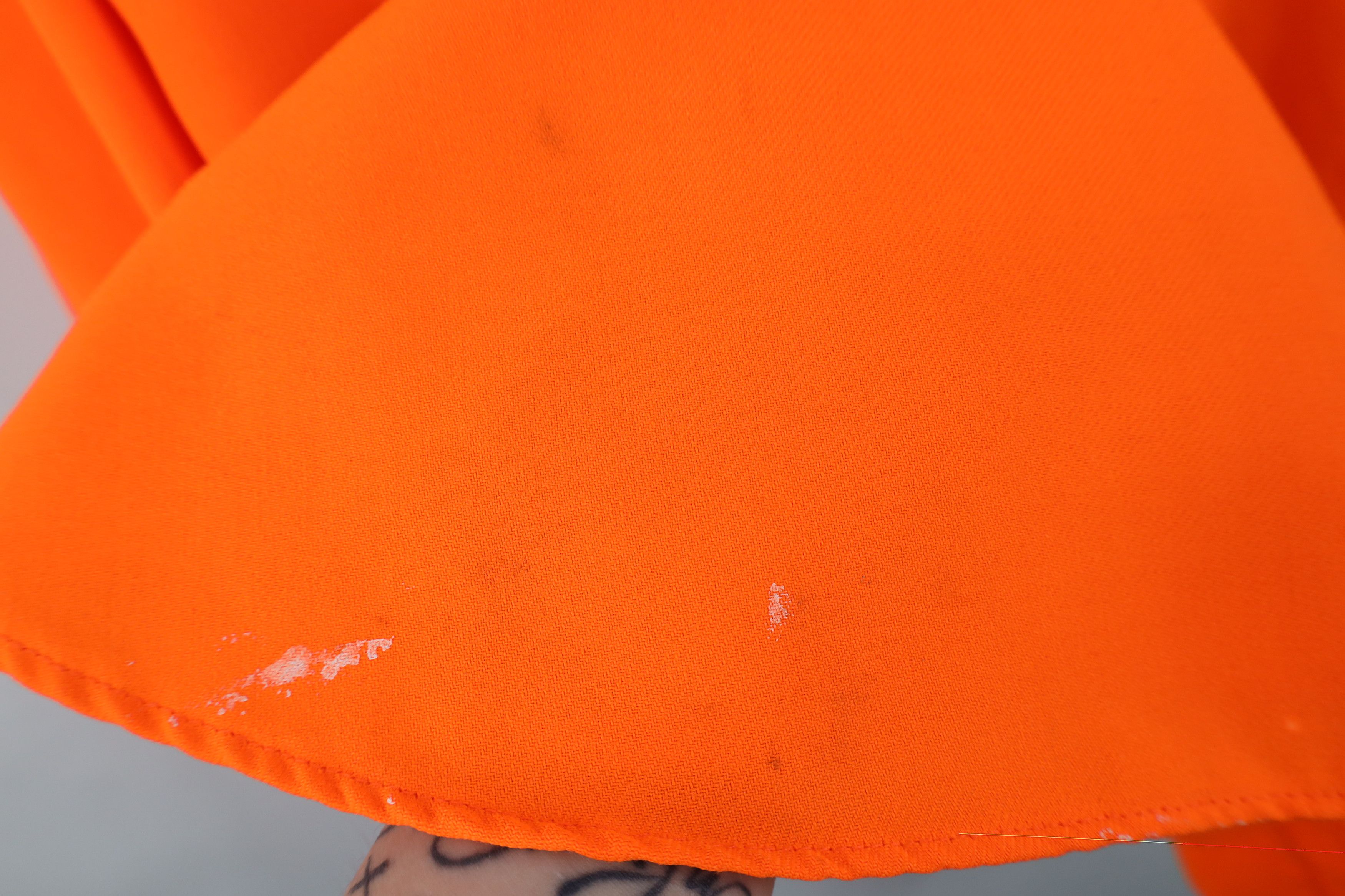 Cabelas Vintage 90s Cabelas Collared Button Shirt Blaze Orange USA Size US XXL / EU 58 / 5 - 5 Thumbnail