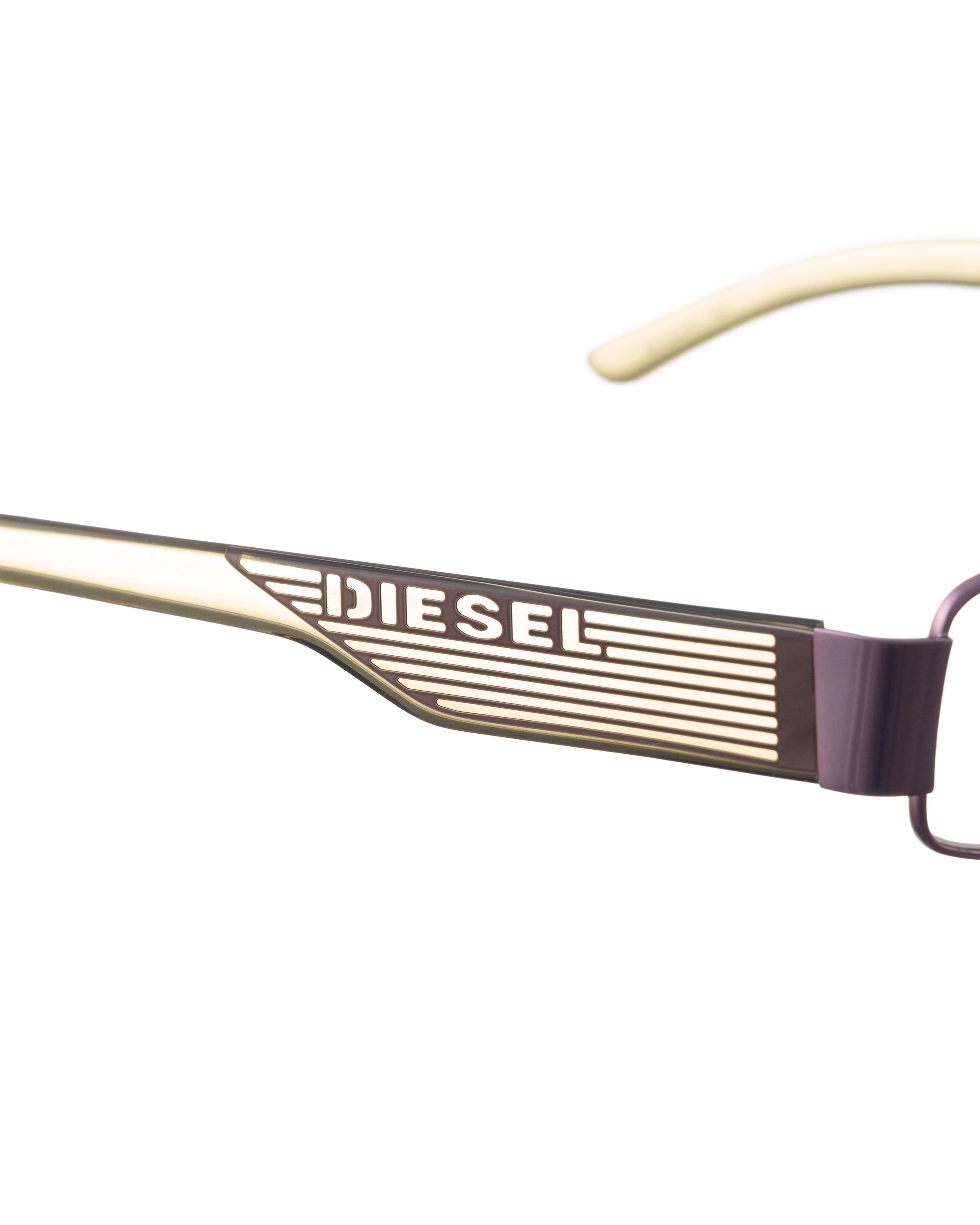 Diesel Diesel 00s Rose Gold Glasses with Transparent Temples Size ONE SIZE - 3 Thumbnail