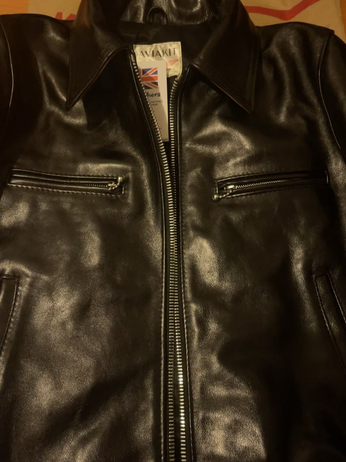 Lewis Leathers Lewis Leathers Dominator 551T VegeCow Custom no patch Size US M / EU 48-50 / 2 - 3 Thumbnail