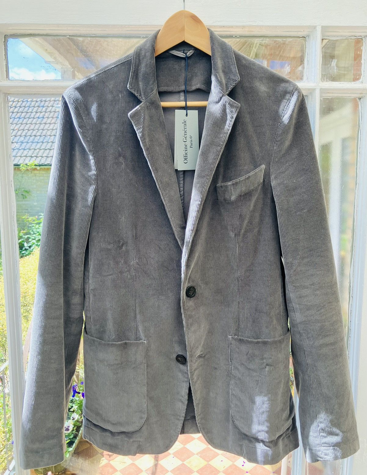 Officine Generale OFFICINE GENERALE Corduroy Blazer EU46 BRAND NEW RRP $540 Size 36R - 1 Thumbnail