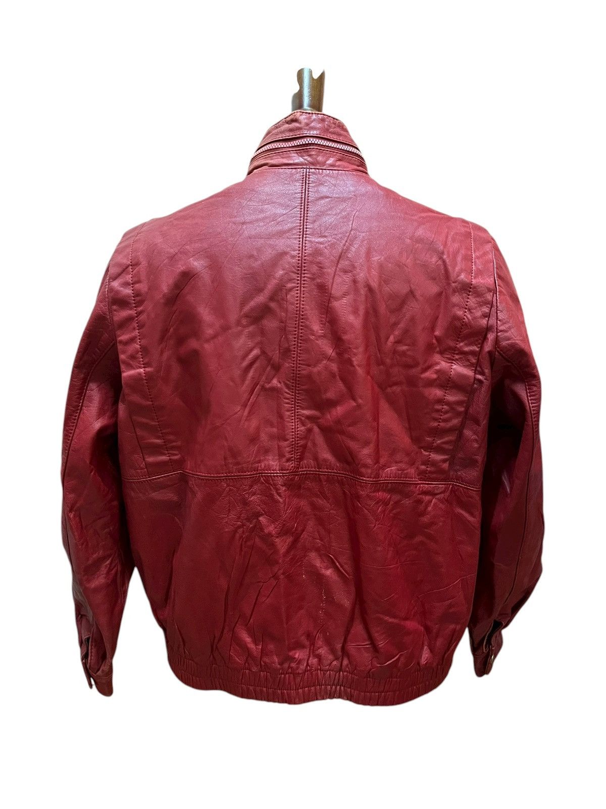 Genuine Leather Japanese Brand Keep Mellow Caferacer Jacket Size US M / EU 48-50 / 2 - 2 Thumbnail