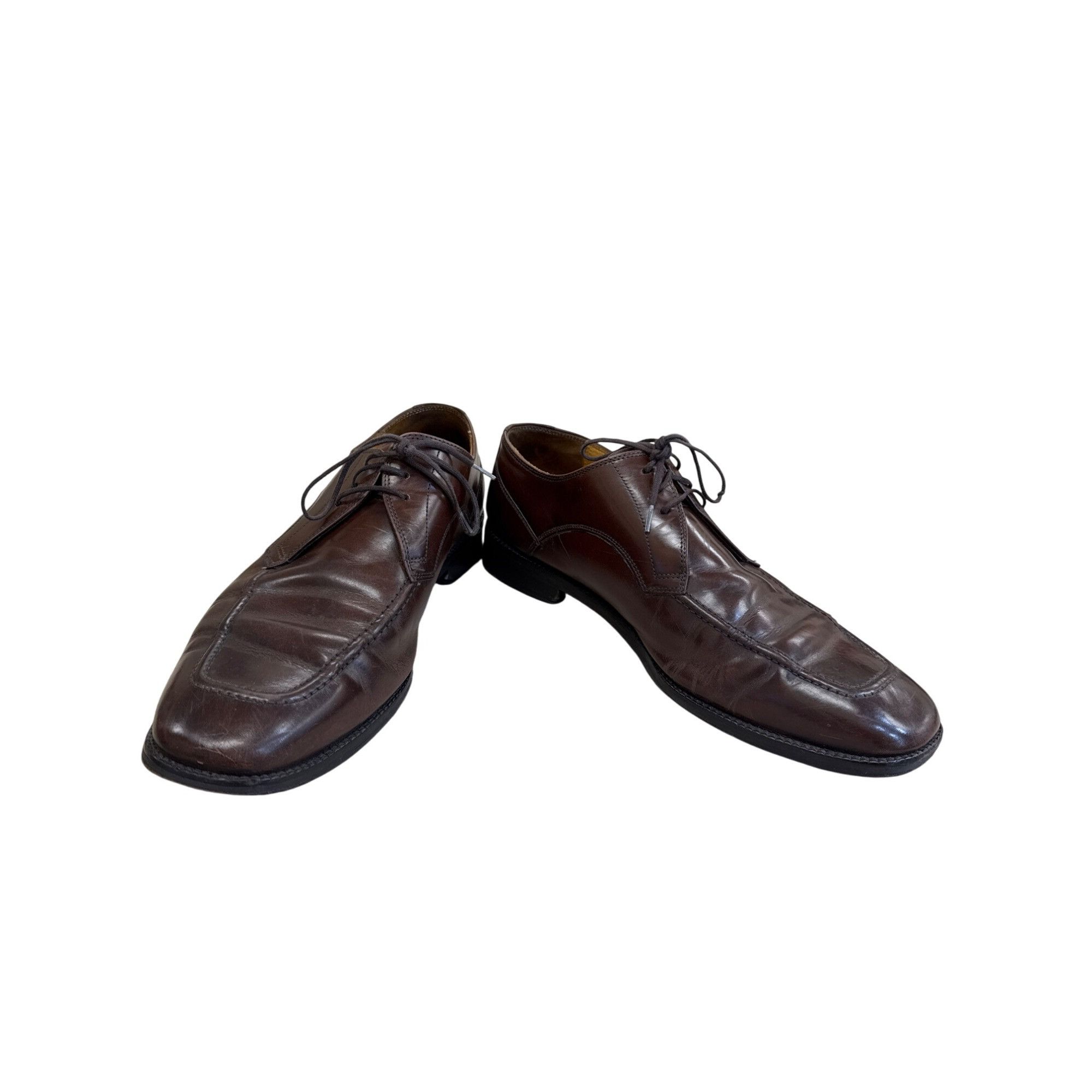 Cole Haan Cole Haan Mens Brown Leather Oxford Shoes Size 10M SKU 7800 Size US 10 / EU 43 - 1 Thumbnail