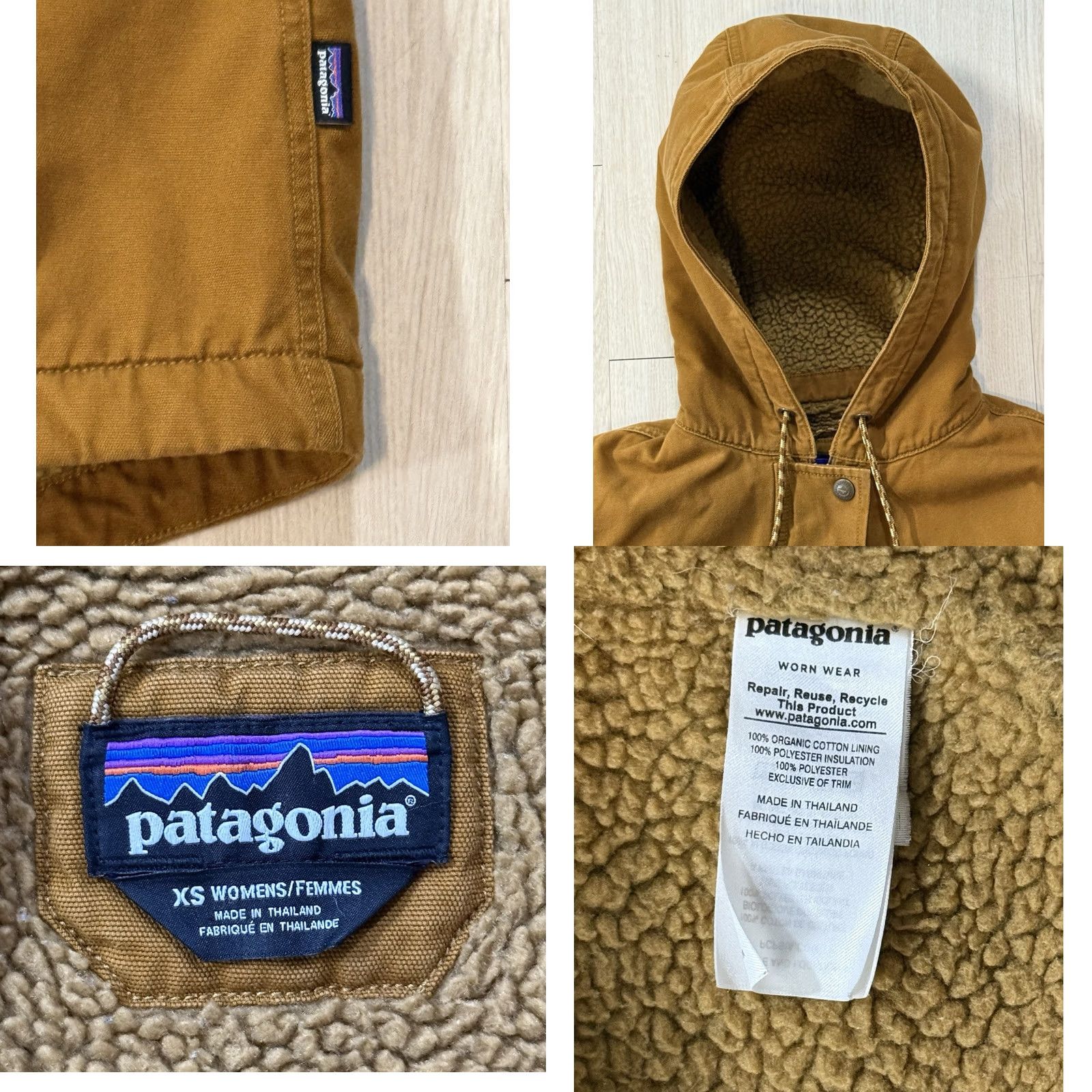 Patagonia Patagonia Parka XS Women’s Insulated Prairie Dawn Coat Jacket Brown Long Coat Size XS / US 0-2 / IT 36-38 - 8 Thumbnail