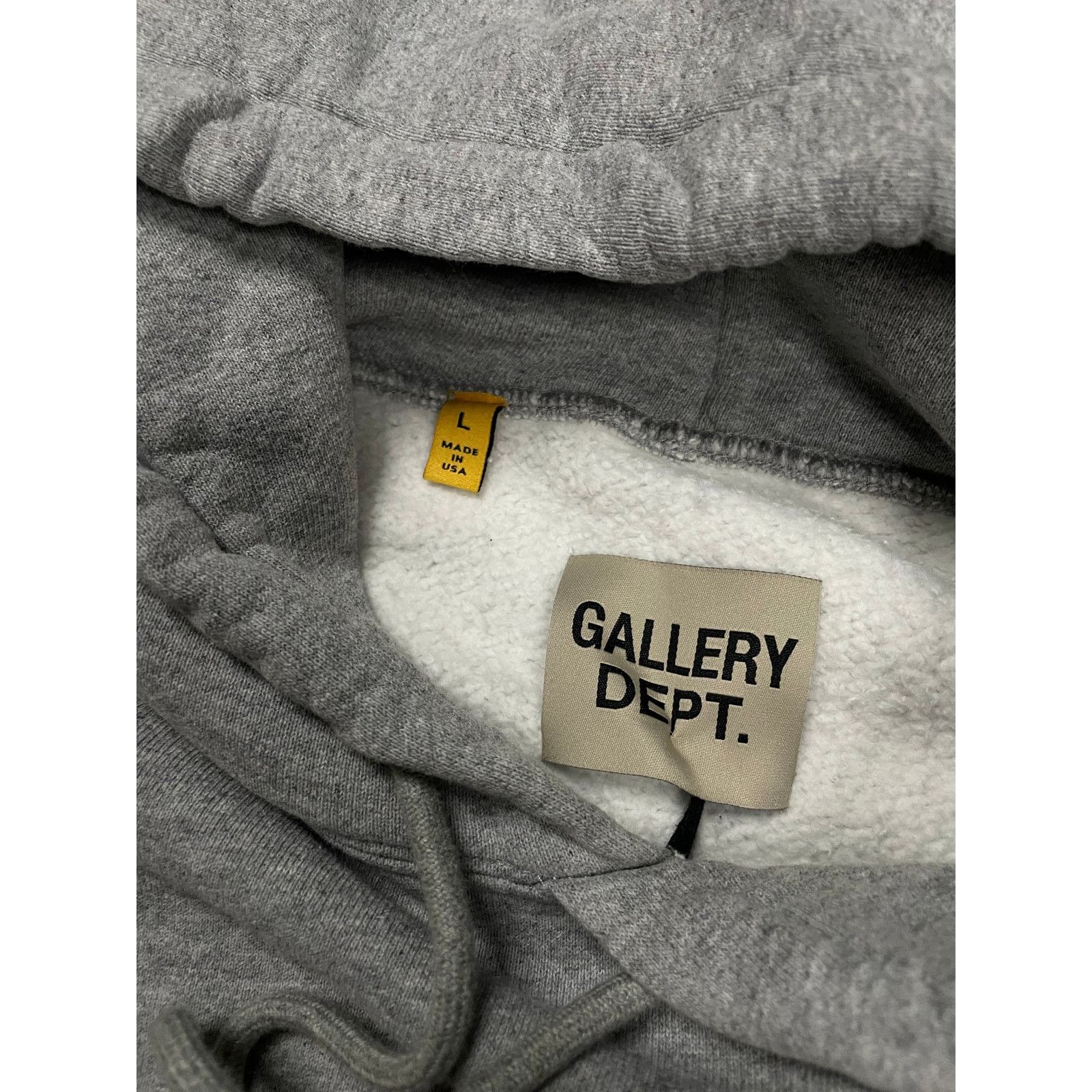Gallery Dept. Gallery Dept Hoodie Grey Large New Size US L / EU 52-54 / 3 - 2 Thumbnail