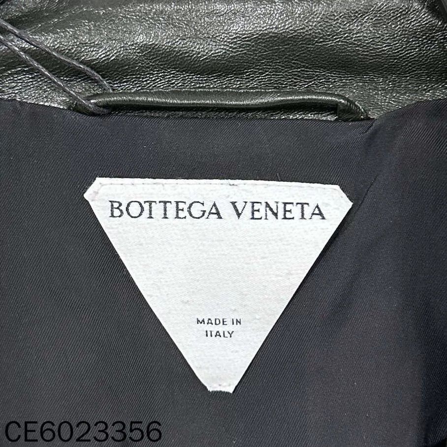 Bottega Veneta Bottega Veneta Dark Green Lambskin Coat 46 Size US S / EU 44-46 / 1 - 5 Thumbnail