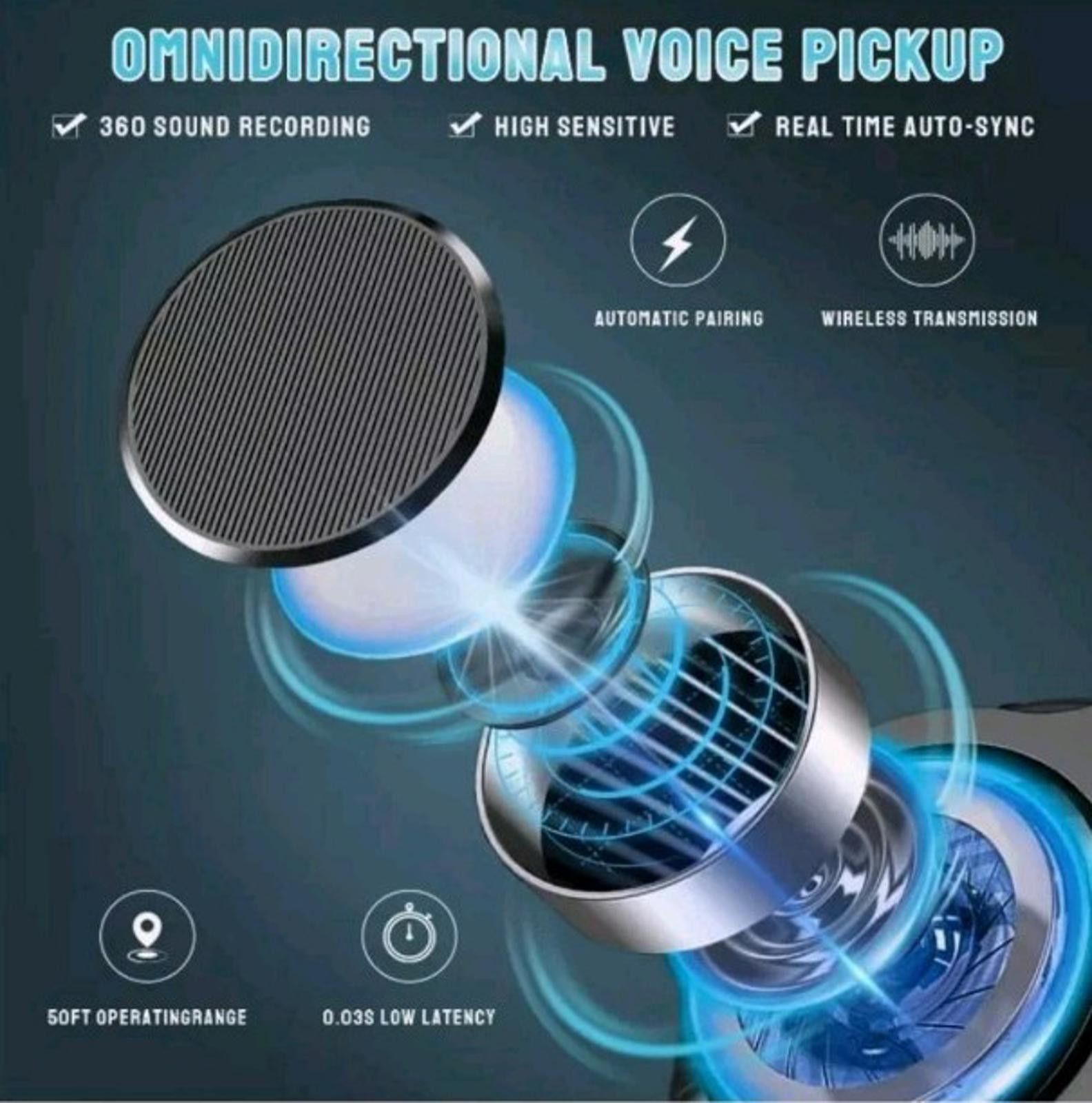 Other Lavalier Wireless Microphone for Audio Video Recording Size ONE SIZE - 5 Thumbnail
