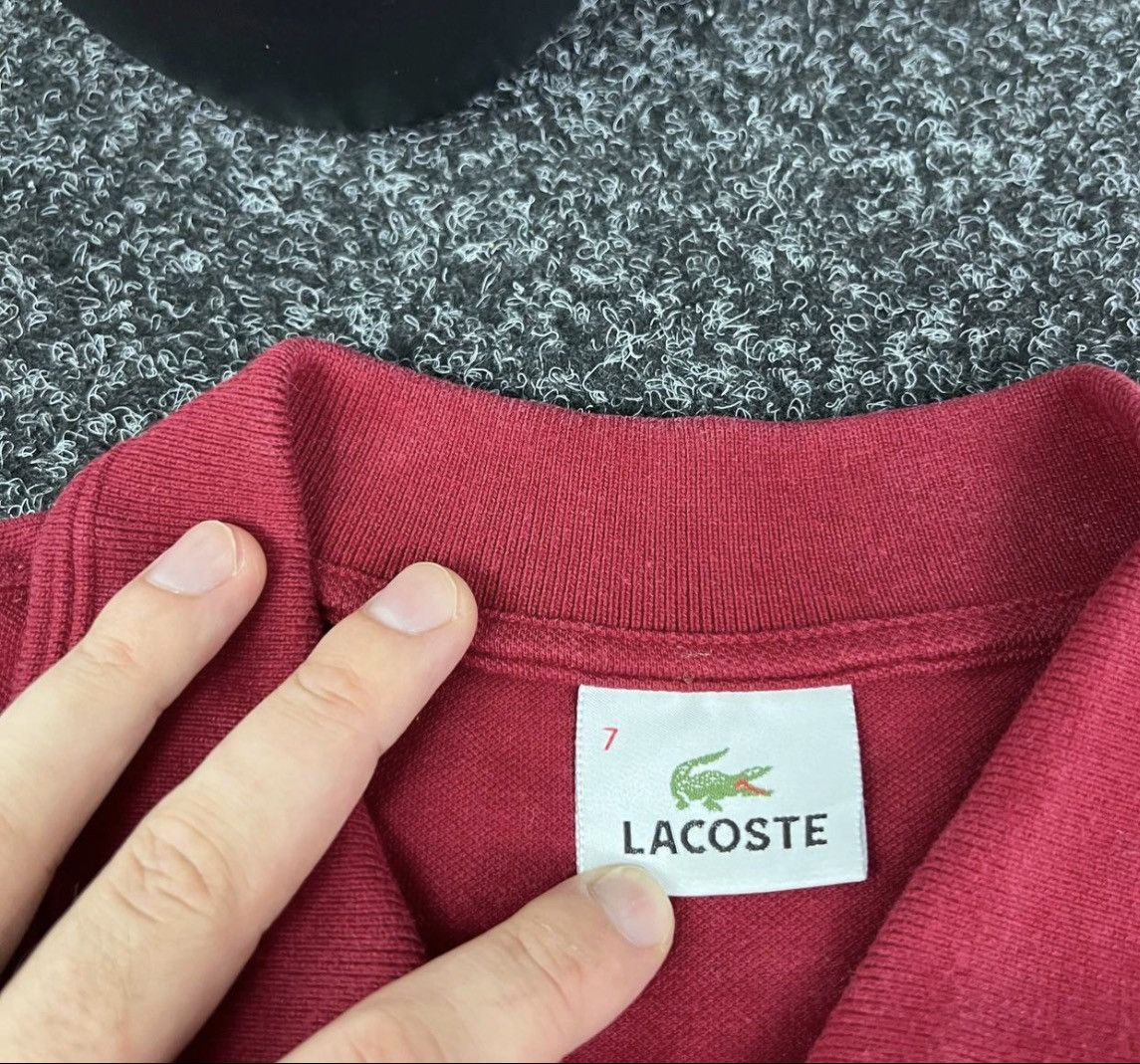 Lacoste Lacoste vintage rugby 90s big logo luxury Size US XL / EU 56 / 4 - 4 Thumbnail