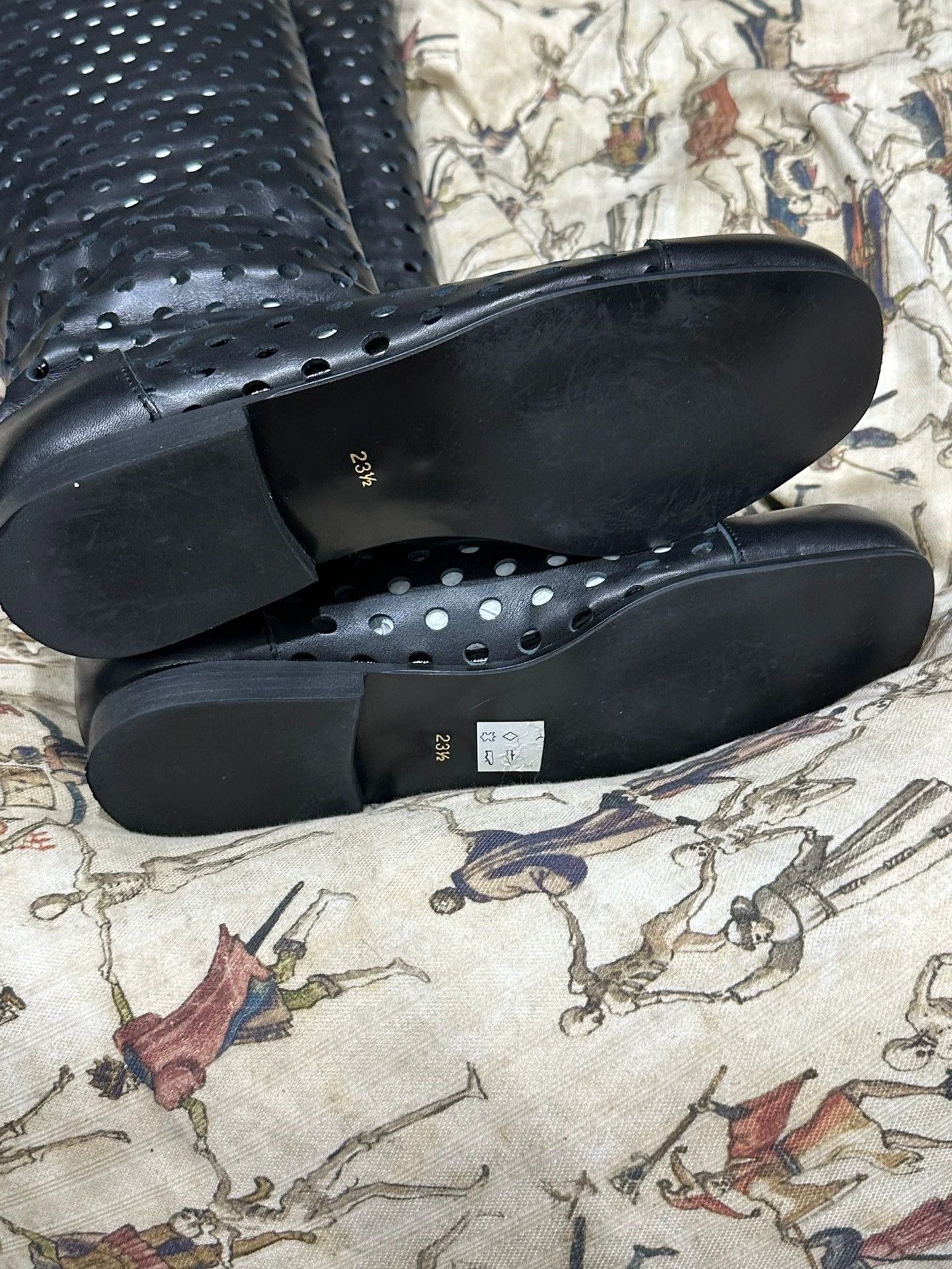 Comme des Garcons CDG 2015ss Blood Rose Runway Riding Boots 23.5 Box Size US 6.5 / IT 36.5 - 4 Thumbnail