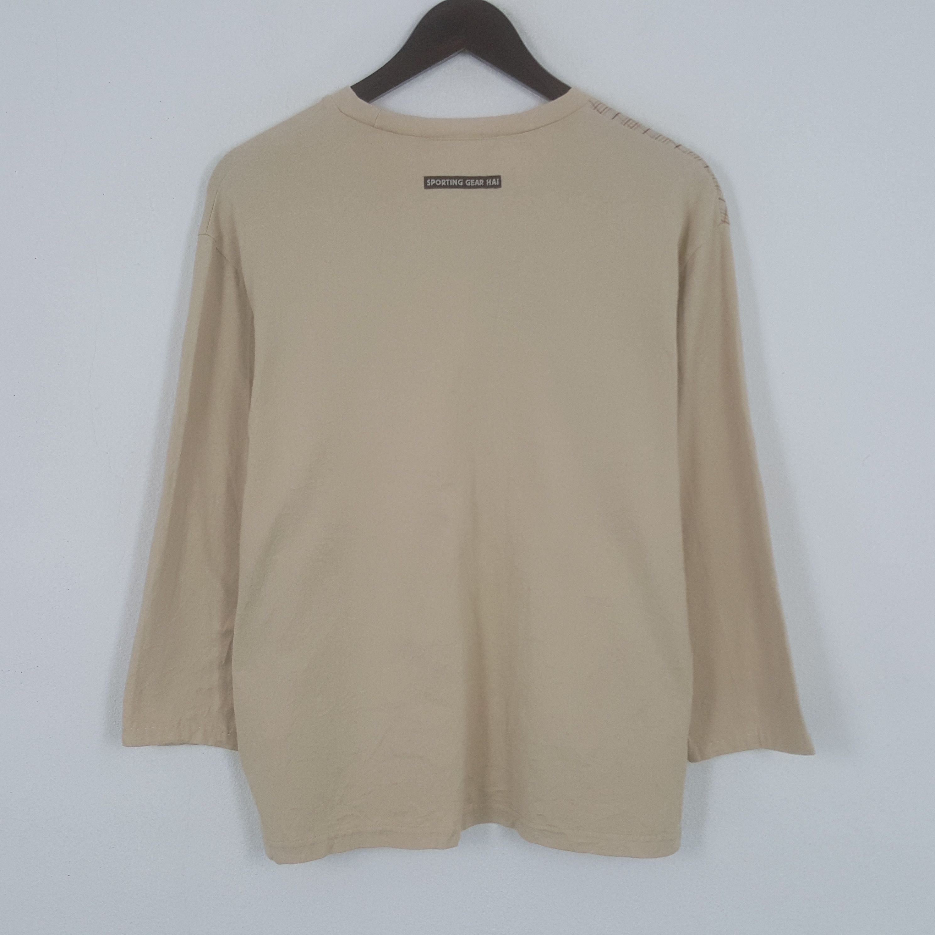 Hai Sporting Gear × Vintage Vintage hai Sporting Gear Long Sleeve Tshirt Size US L / EU 52-54 / 3 - 3 Thumbnail