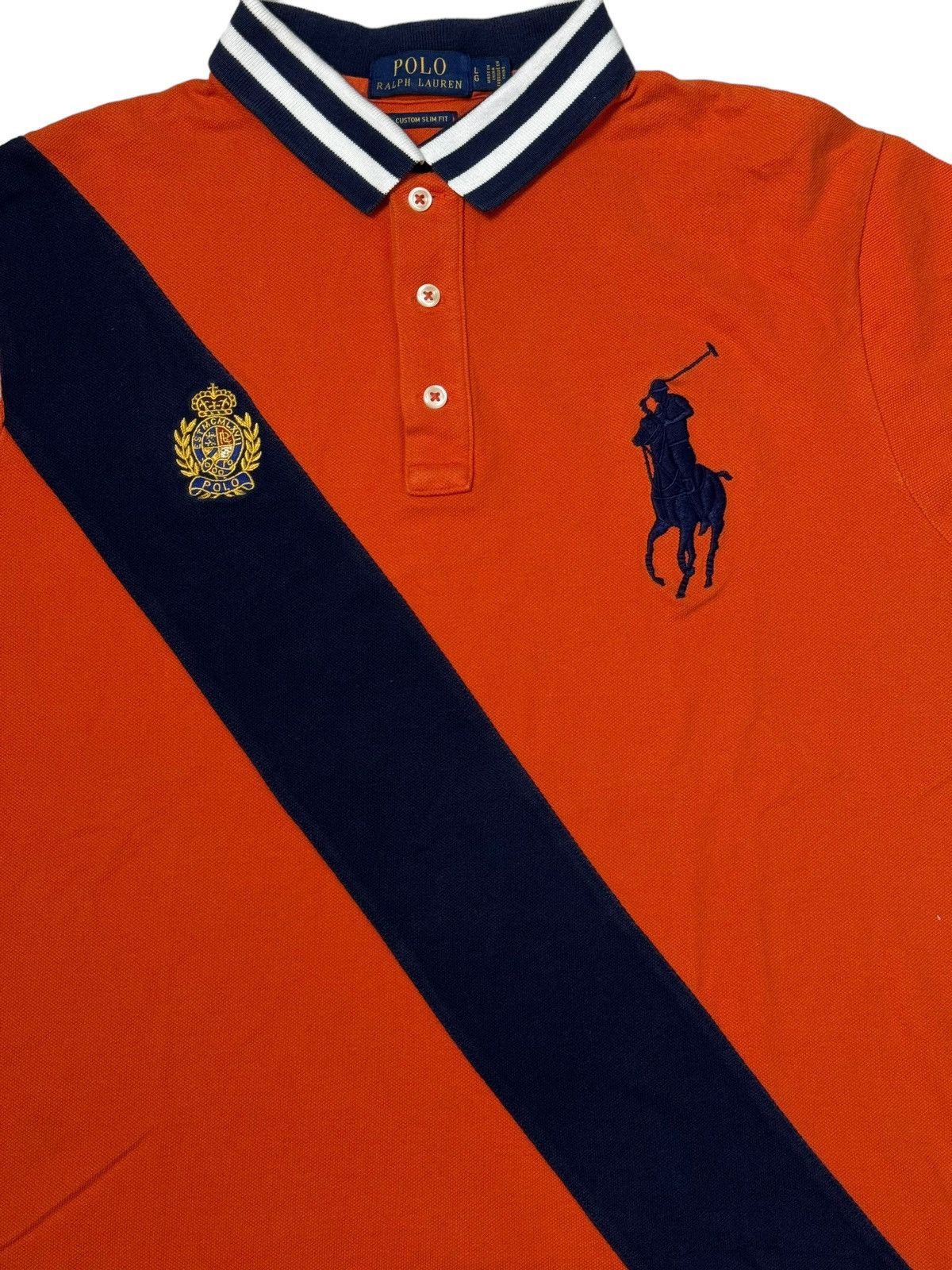 Polo Ralph Lauren × Ralph Lauren POLO RALPH LAUREN STRIPE BIG PONY NO 1 Size US L / EU 52-54 / 3 - 2 Thumbnail