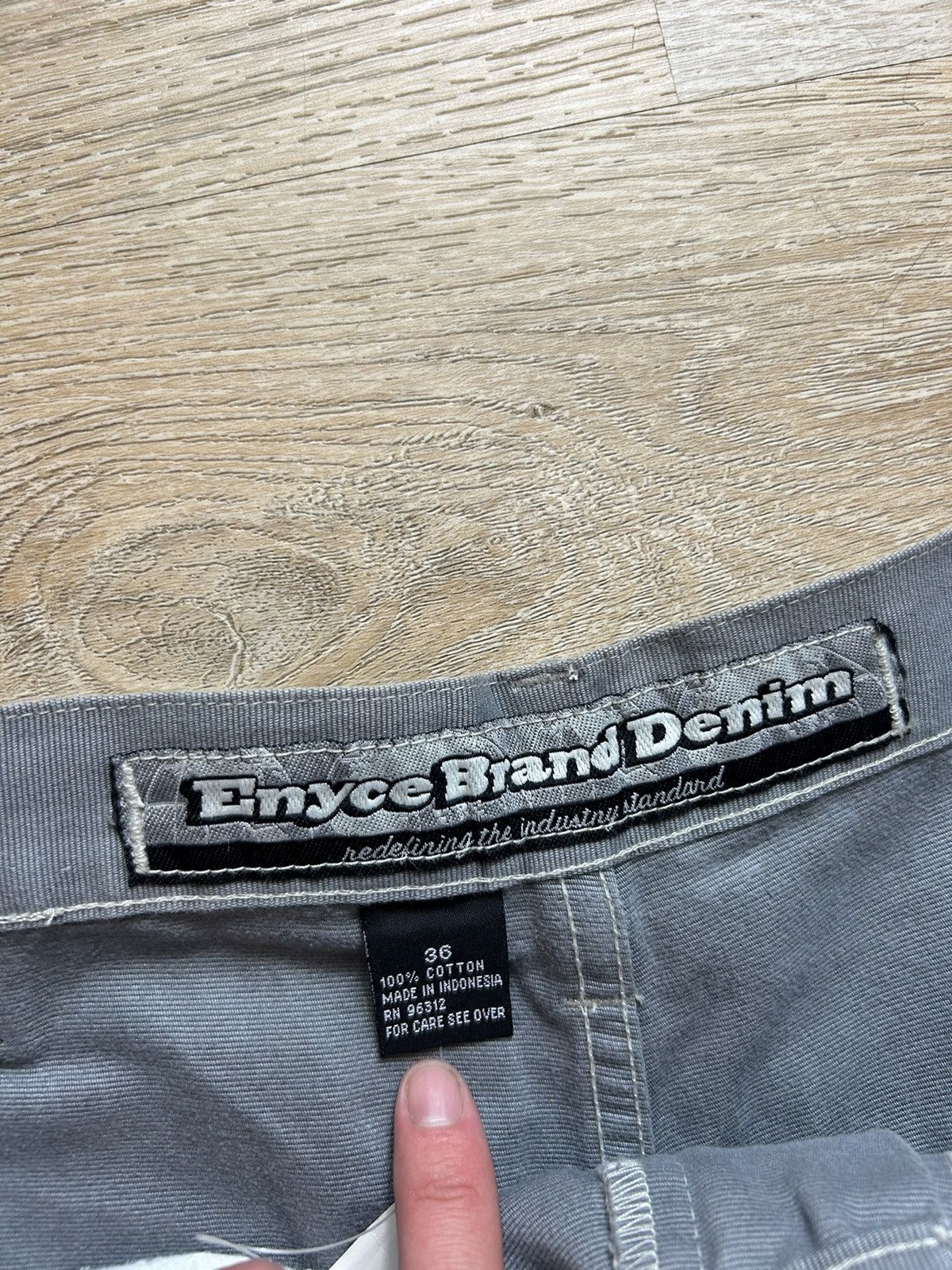 Enyce × Vintage Y2K Enyce Baggy Wide Leg Cargo Shorts Size US 36 / EU 52 - 3 Thumbnail