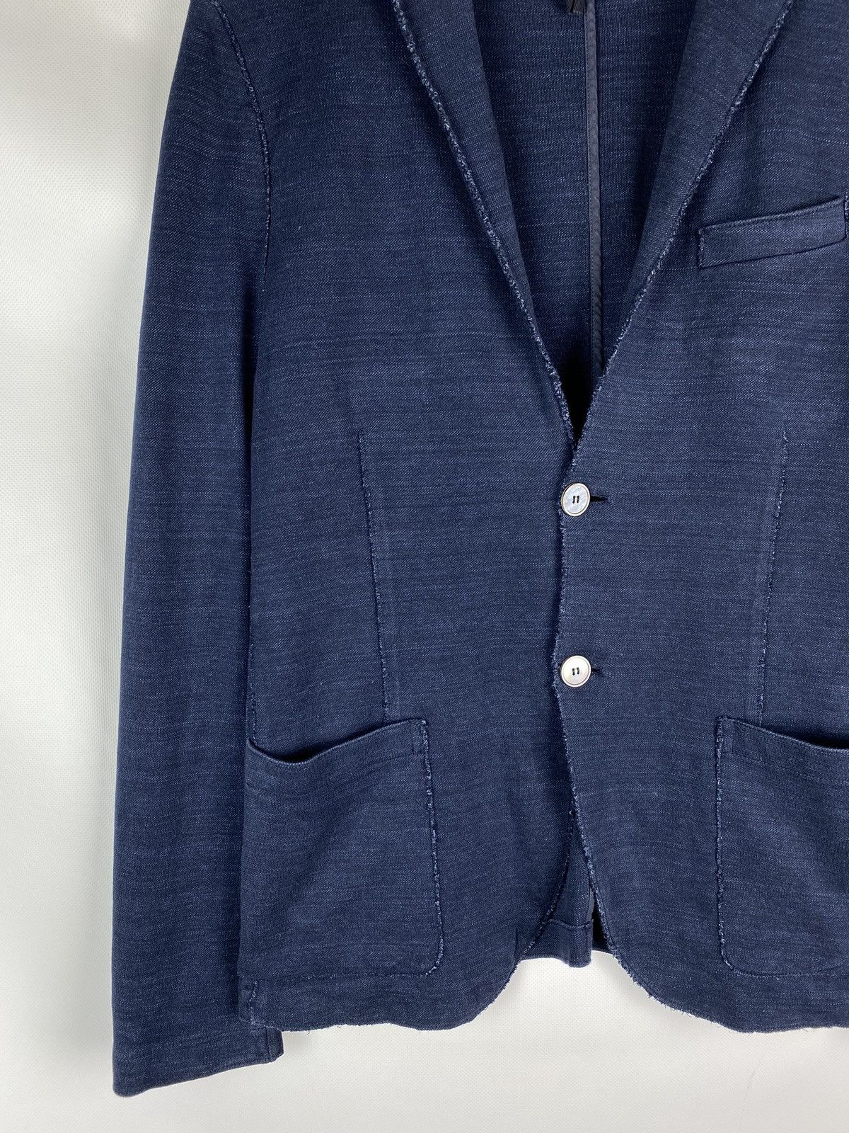 Harris Wharf London Harris Wharf London cotton linen unlined blazer jacket Size 40R - 7 Thumbnail