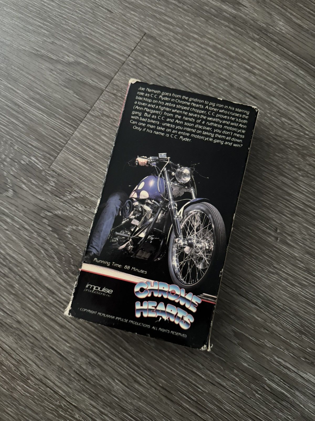 Vintage Vintage Chrome Hearts VHS Movie Tape Size ONE SIZE - 4 Thumbnail