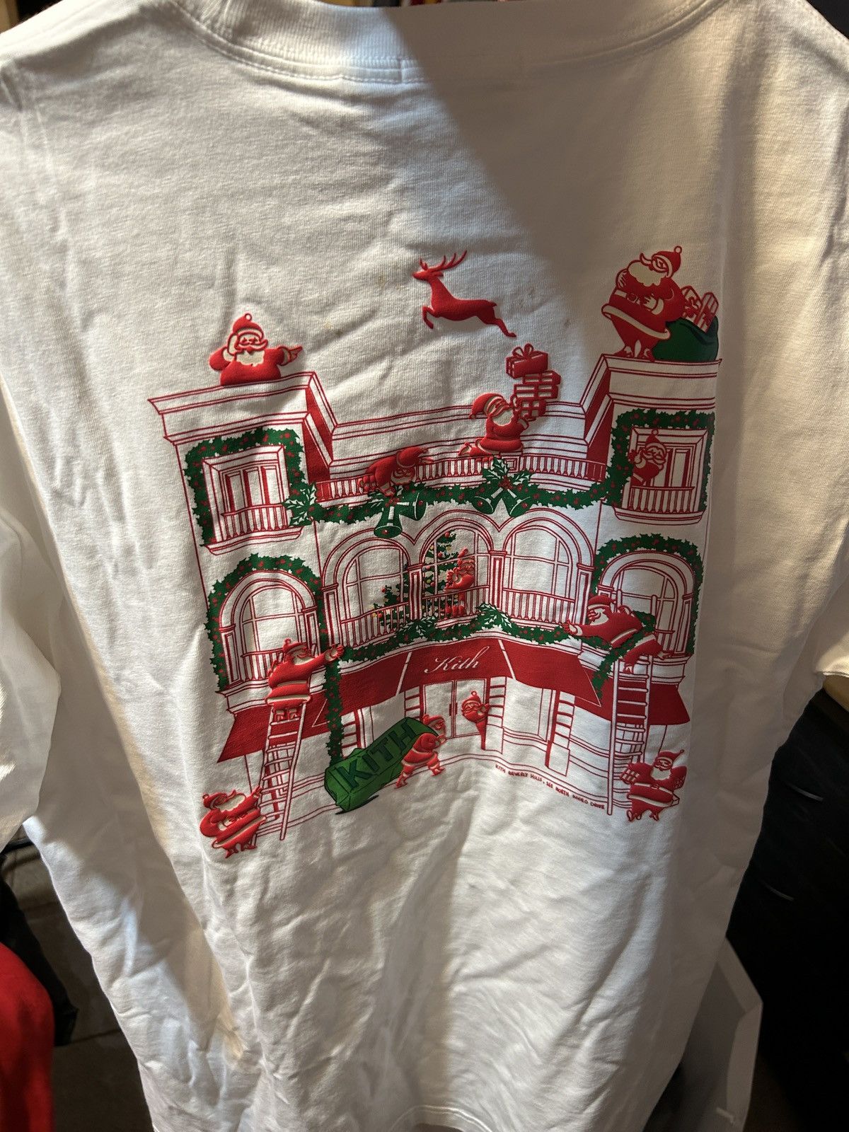 Kith Kith Kithmas Comic Santa Rodeo Tee Size US M / EU 48-50 / 2 - 3 Thumbnail