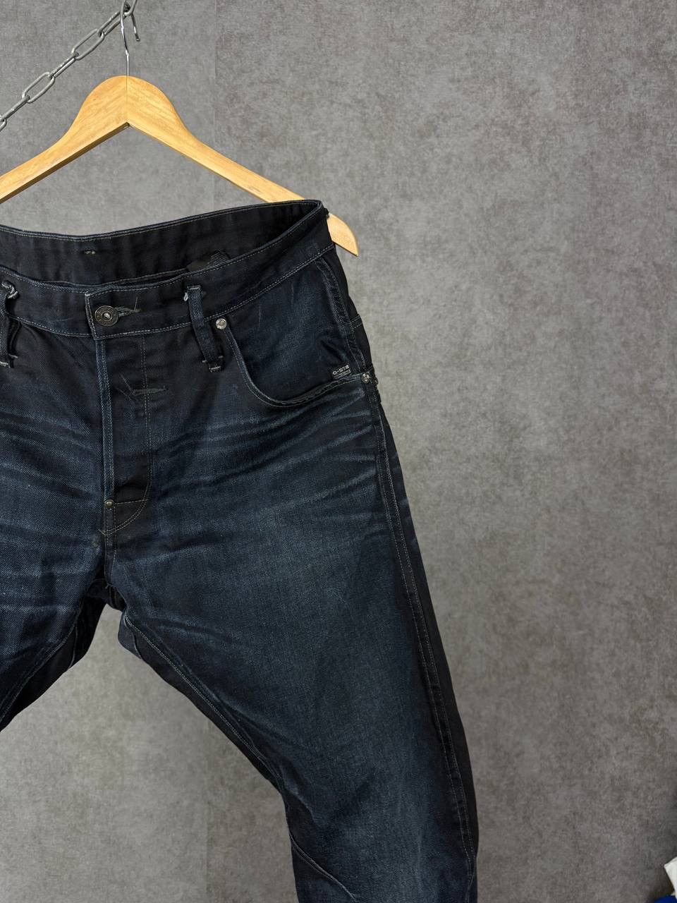 G-Star G Star Raw asymmetric designer jeans Size US 36 / EU 52 - 2 Thumbnail