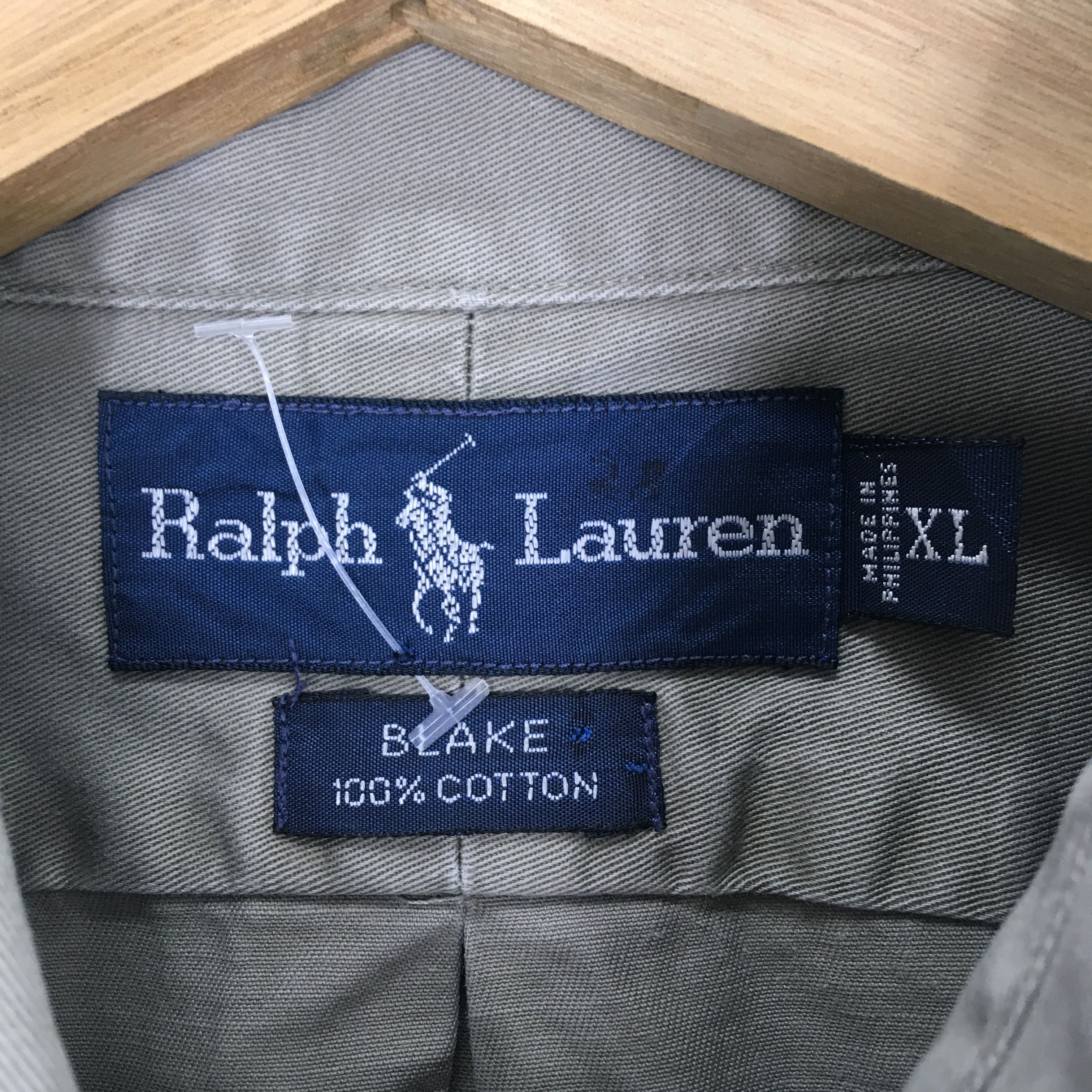 Ralph Lauren Vintage Polo Ralph Lauren Polo Pony RL Button Shirt Size US XL / EU 56 / 4 - 11 Thumbnail