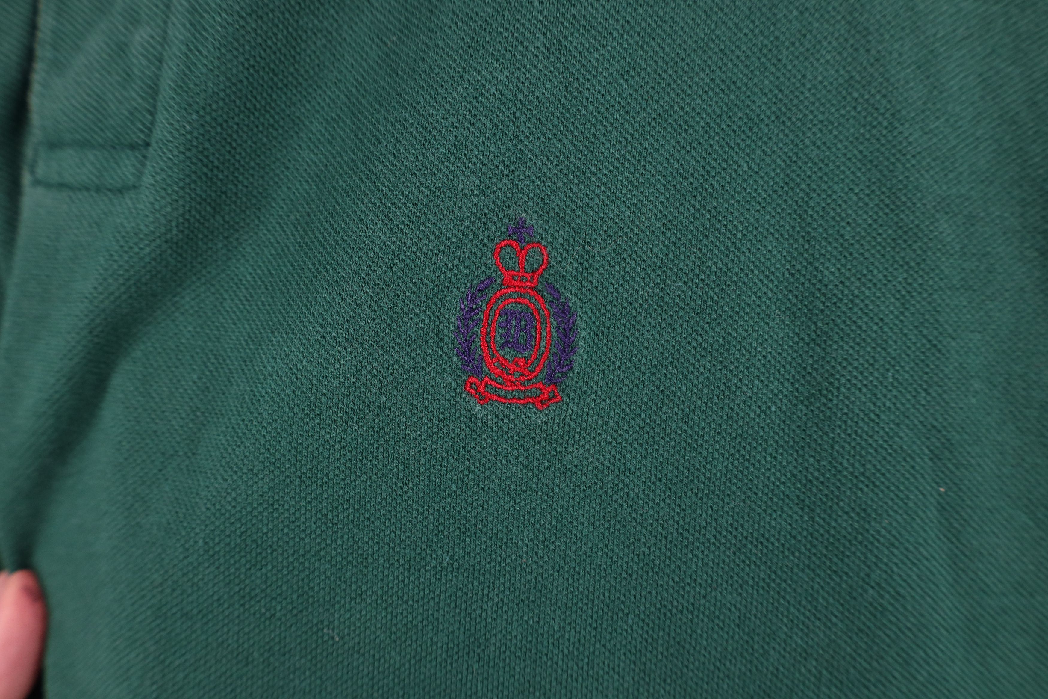 Vintage Vintage 90s Streetwear Pique Cotton Golf Polo Shirt Green Size US XXL / EU 58 / 5 - 4 Thumbnail