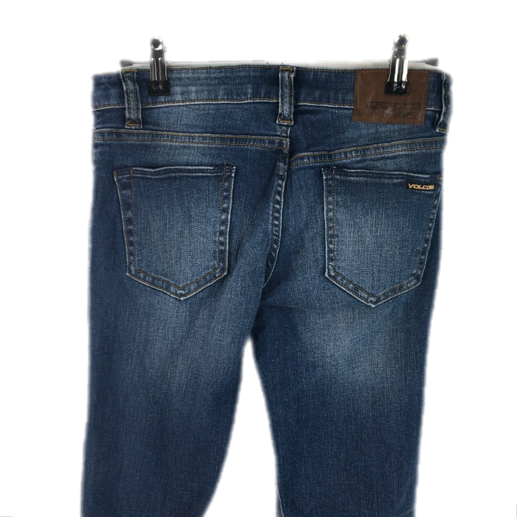 Volcom Volcom Vorta Jeans Women 26 Slim Blue Denim 26x28 Casual Womens Size 26" / US 2 / IT 38 - 5 Thumbnail