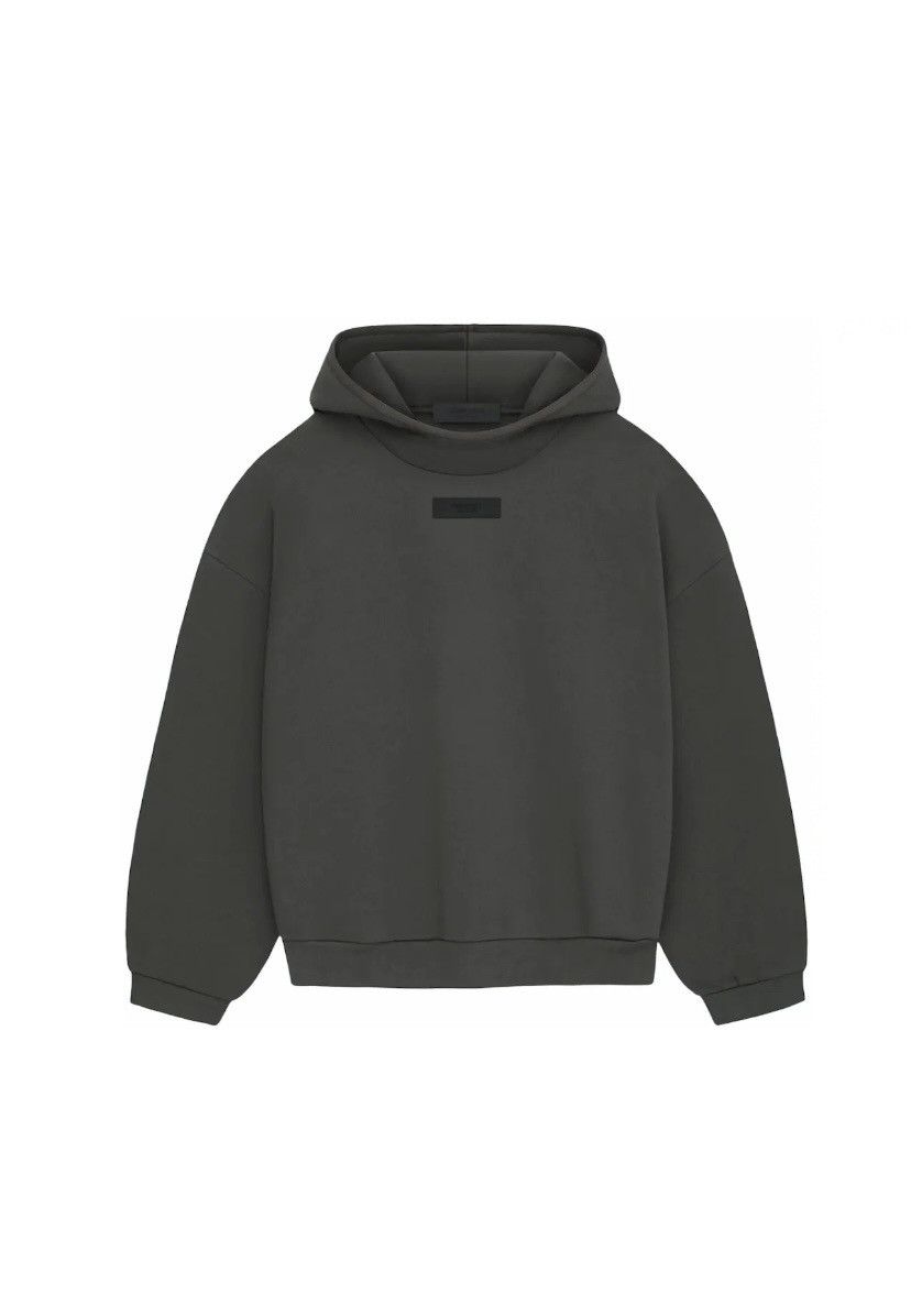 Essentials × Fear of God Essentials Hoodie Ink | Grailed