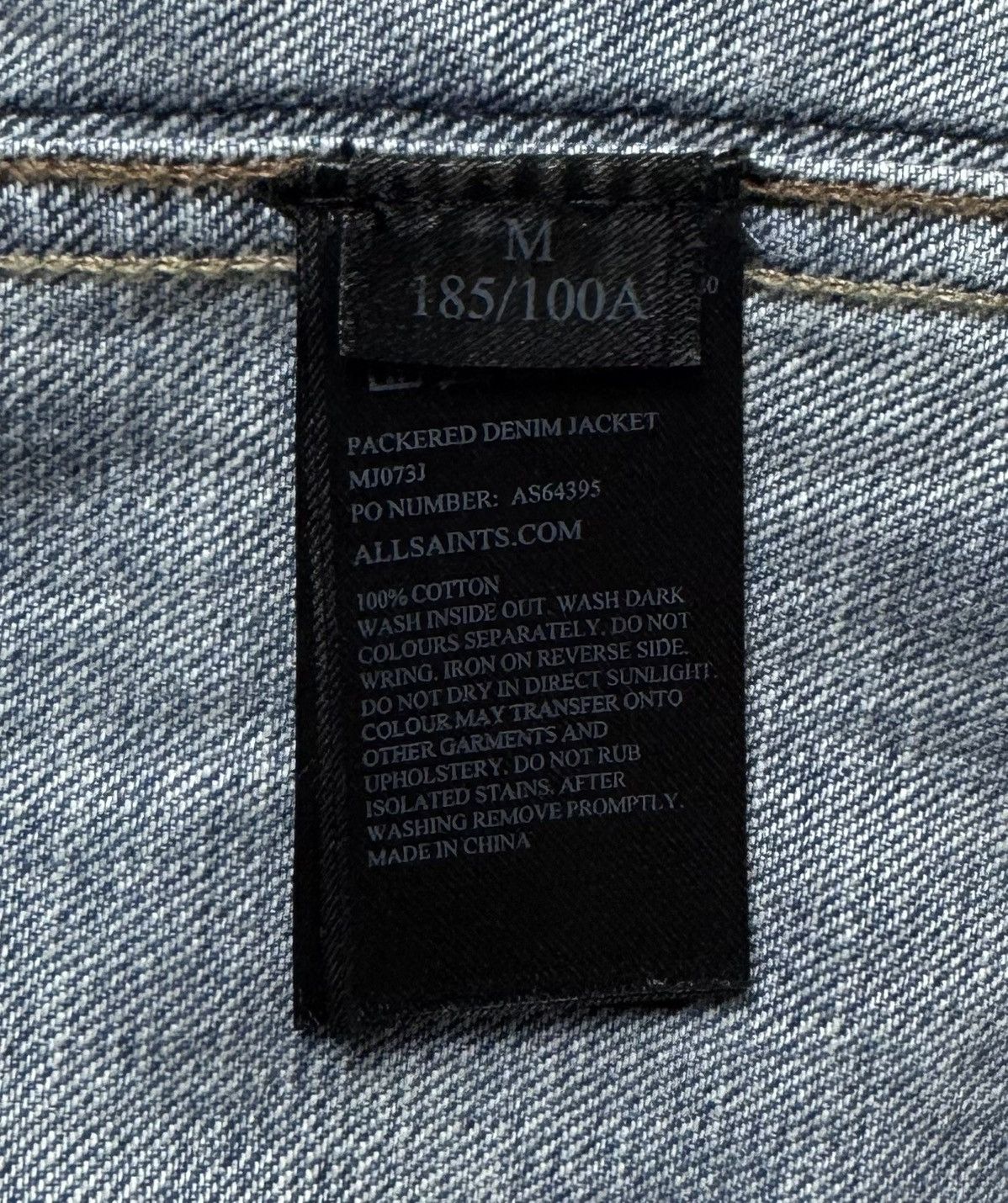Allsaints Allsaints Distressed Denim Button Jacket Size US M / EU 48-50 / 2 - 16 Thumbnail