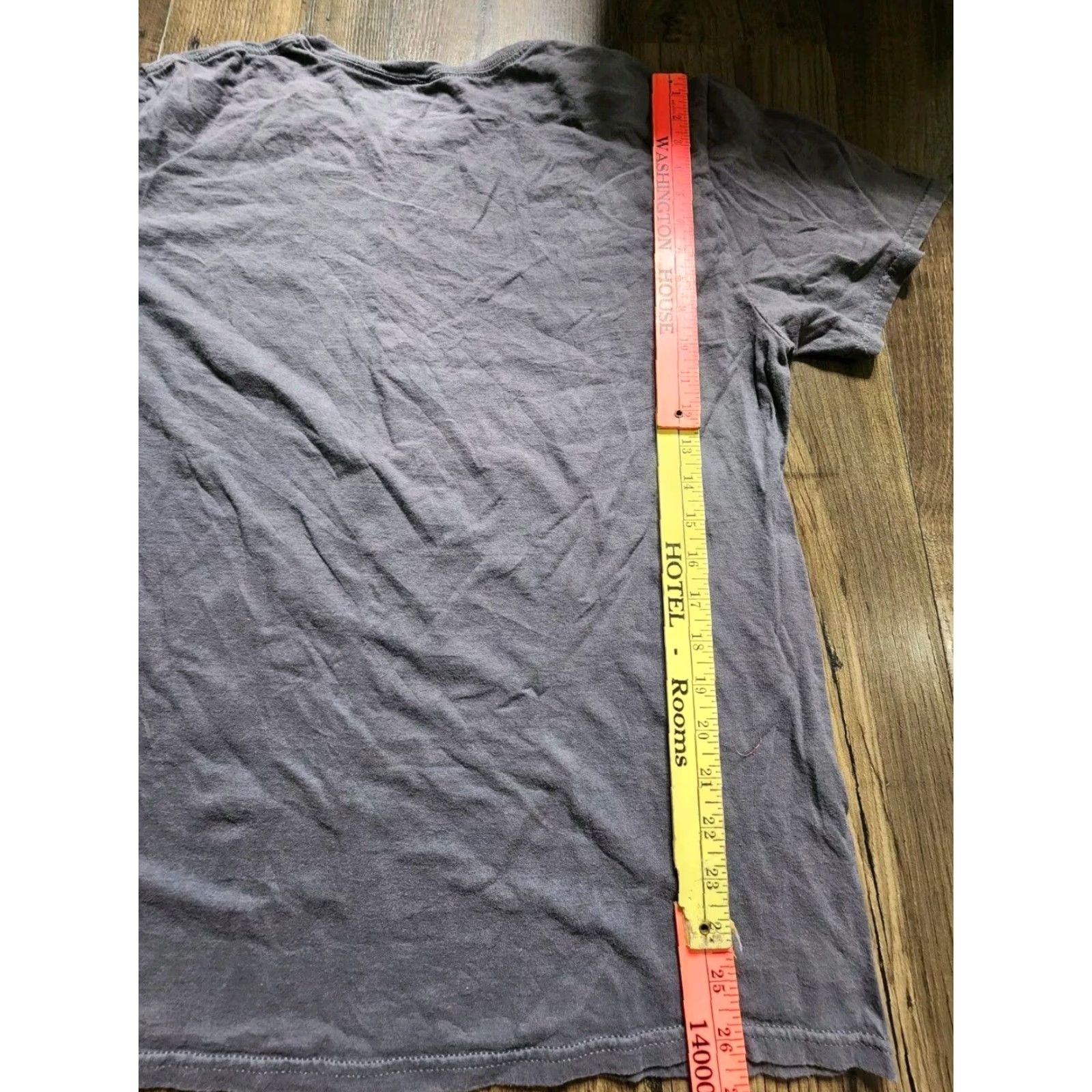 Vintage Kiss Band Tee Mens XL Gray Rock and Roll All Nite T Shirt Cotton Short Sleeve Music Size US XL / EU 56 / 4 - 2 Thumbnail