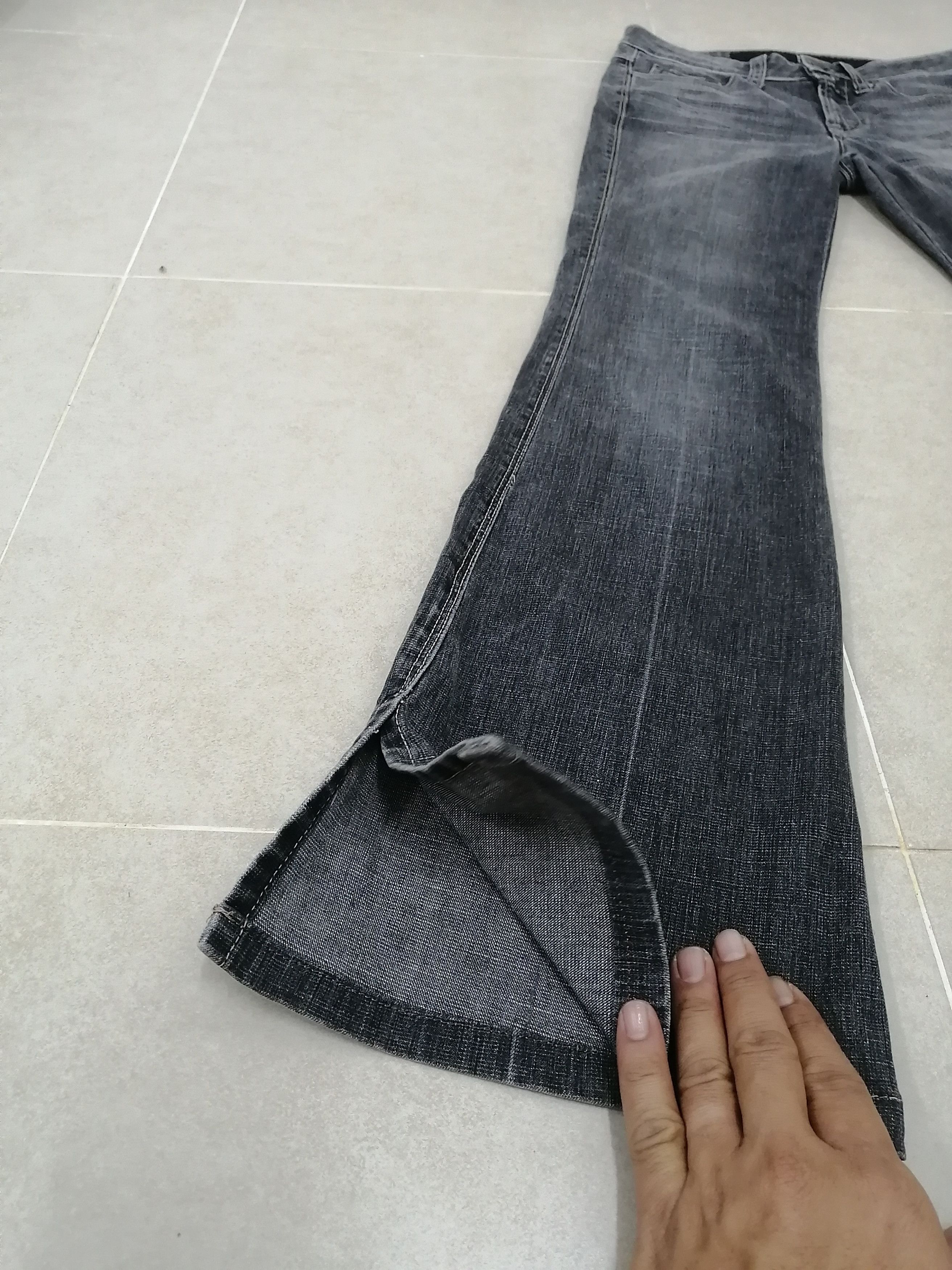 Marithe + Francois Girbaud × Vintage 💥Rare 💥Vtg Marithe francois girbaud flared bottom jeans Size 26" / US 2 / IT 38 - 3 Thumbnail