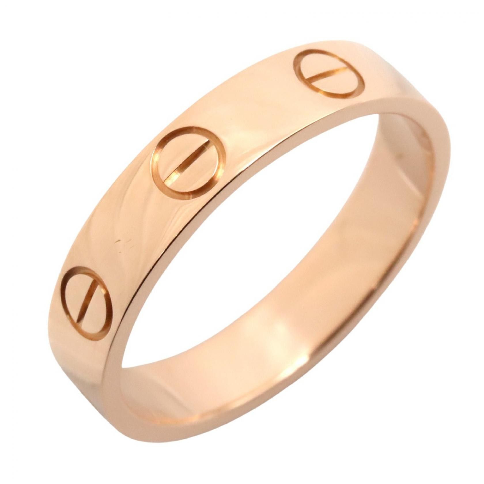 Cartier Cartier Cartier Mini Love Au750 Ring Size 49 Precious Metal Ring DUTY FREE for USA Size ONE SIZE - 1 Thumbnail