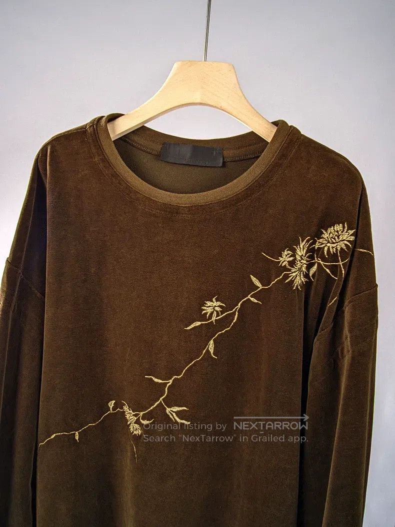 Haider Ackermann Haider Ackermann Velvet Sweatshirt Size US L / EU 52-54 / 3 - 5 Thumbnail