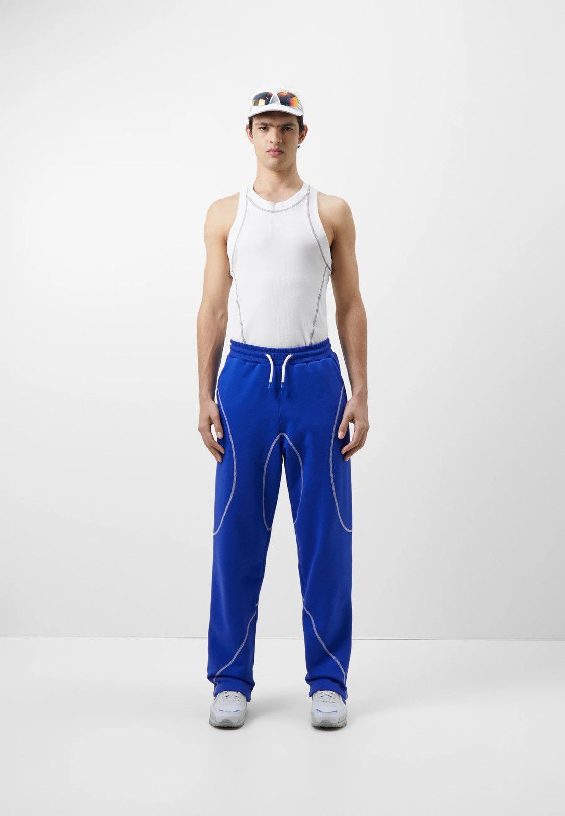 !DS! SS23 Han Kjobenhavn Light Ribbed Cropped Racer Top