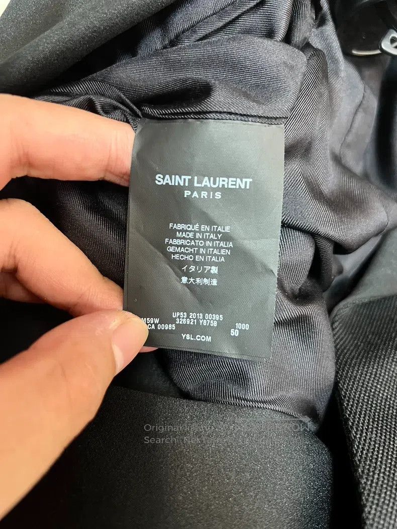 Other Saint Laurent Paris Double-breasted Smoking Greatcoat Size Size US M / EU 48-50 / 2 - 6 Thumbnail