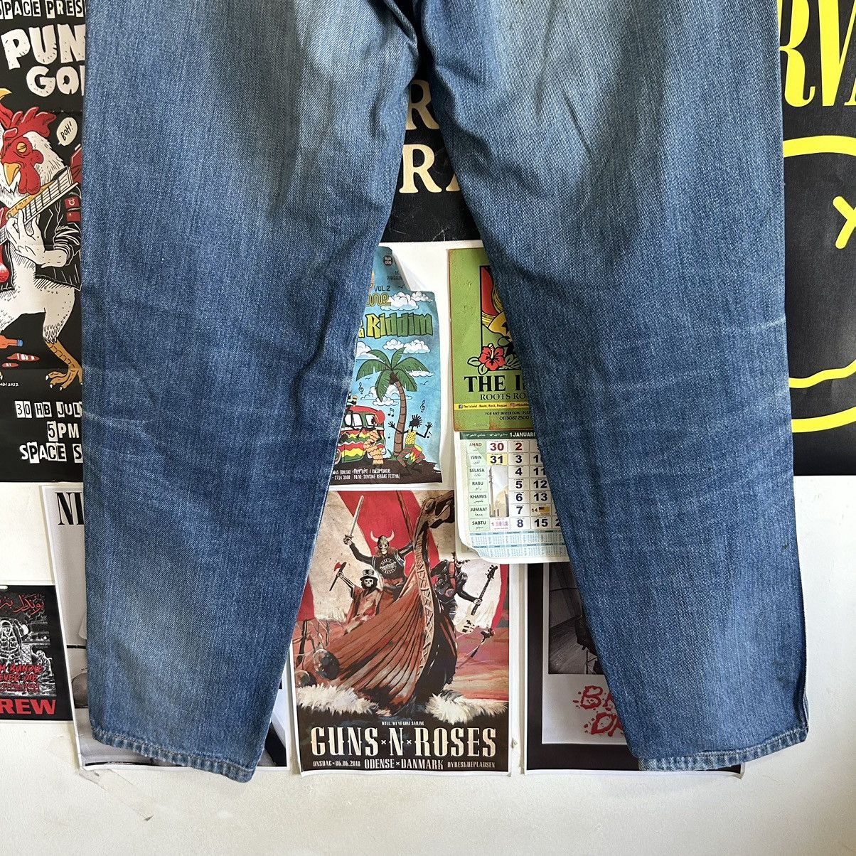 Comme des Garcons Homme Vintage Comme Des Garcons Homme Distressed Denim Size US 29 - 8 Thumbnail