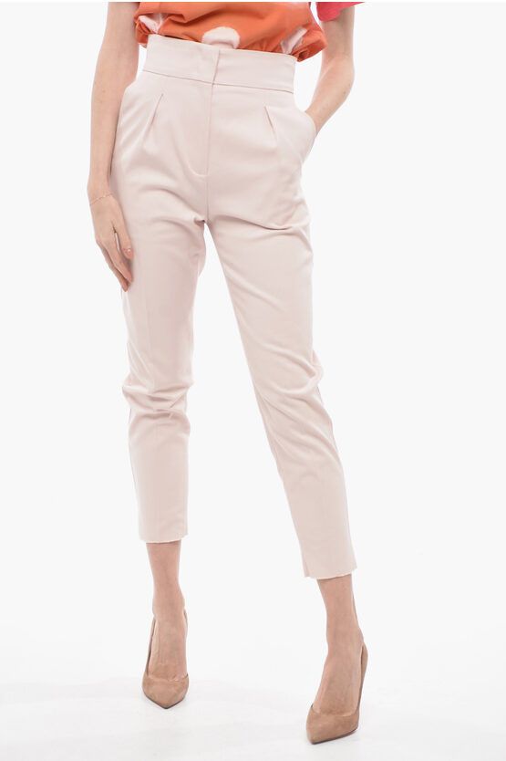 og1mm0724 Studio Single Cotton Blend Pants in Pink