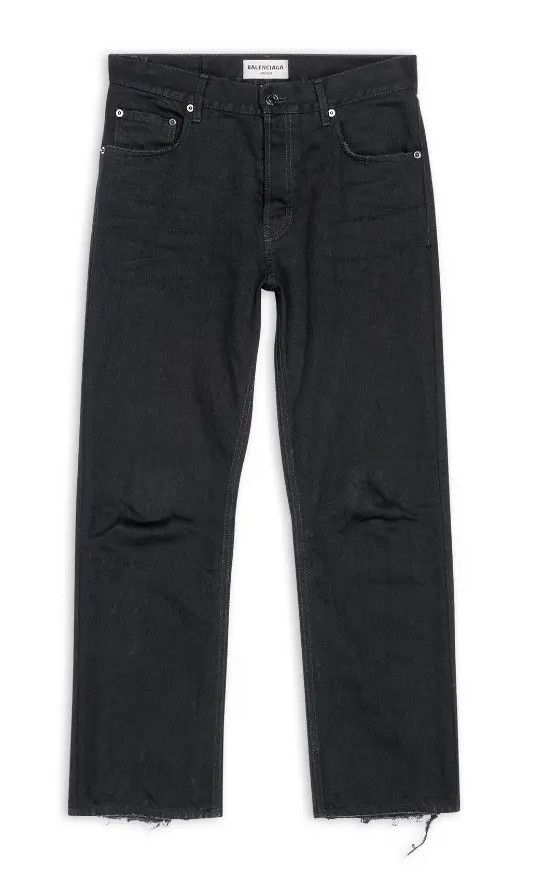 Balenciaga o1la1rc1a0425 Slim Fit Pants in Black Size US 30 / EU 46 - 1 Thumbnail