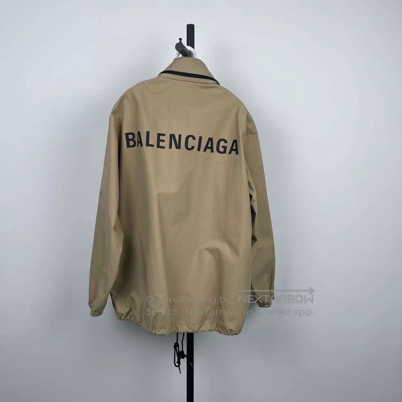 Balenciaga Balenciaga Windbreaker Khaki Size XXS / US 00 / IT 34 - 5 Thumbnail