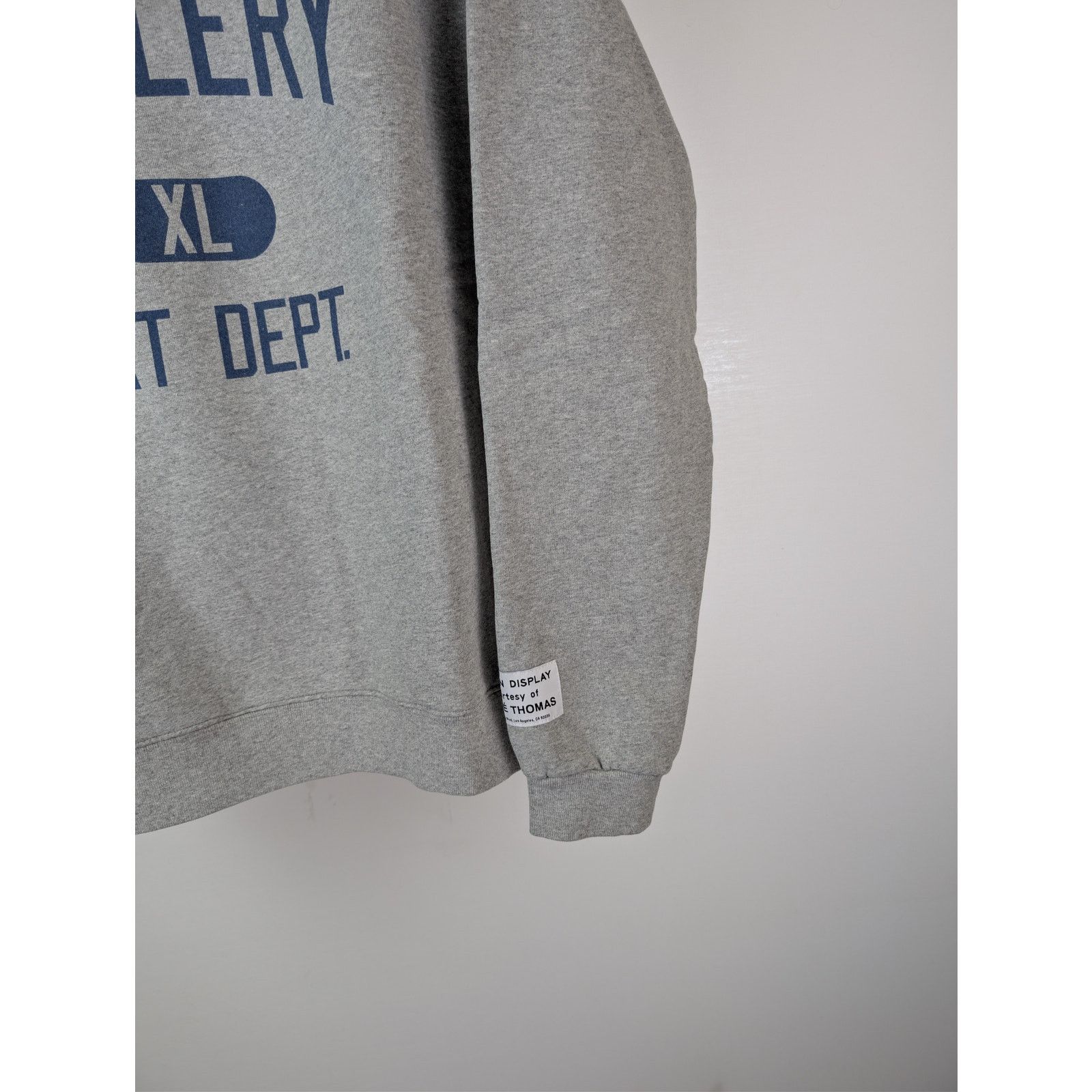 Gallery Dept. o1rshd1 Q:2 / Logo Crewneck Sweater in Gray Size US XL / EU 56 / 4 - 5 Thumbnail