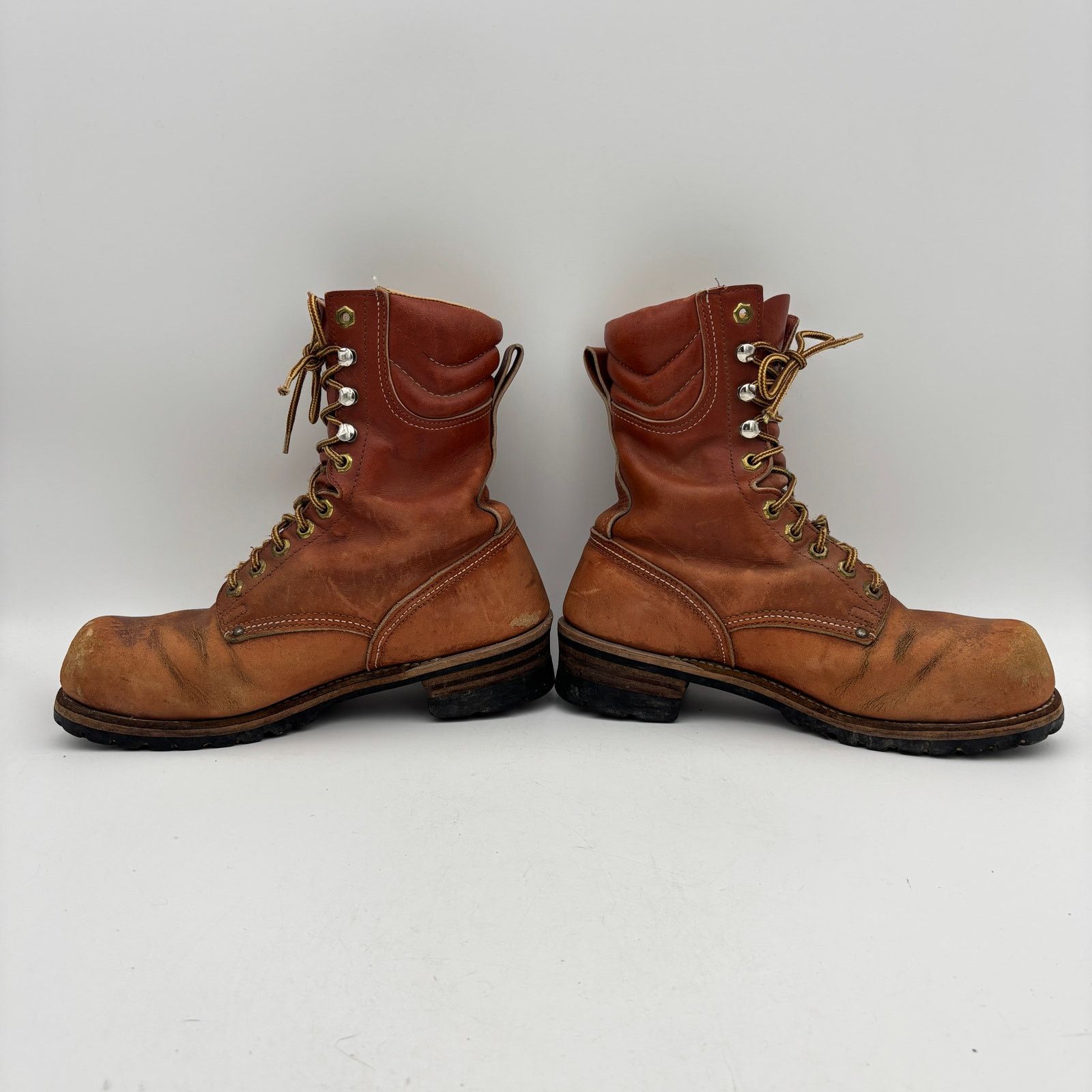 Vintage Vintage Matterhorn 9" Logger Work Boots Men's 8 Workwear Size US 8 / EU 41 - 5 Thumbnail