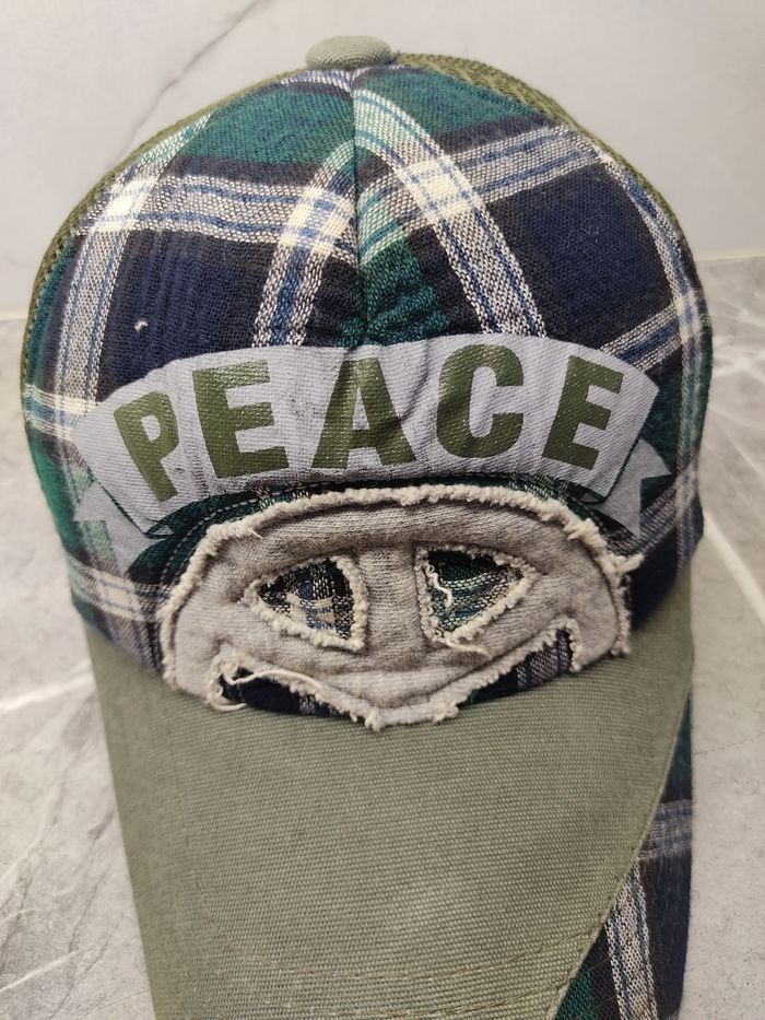 Japanese Brand Vintage Peace Collective Cap Hat Size ONE SIZE - 3 Thumbnail