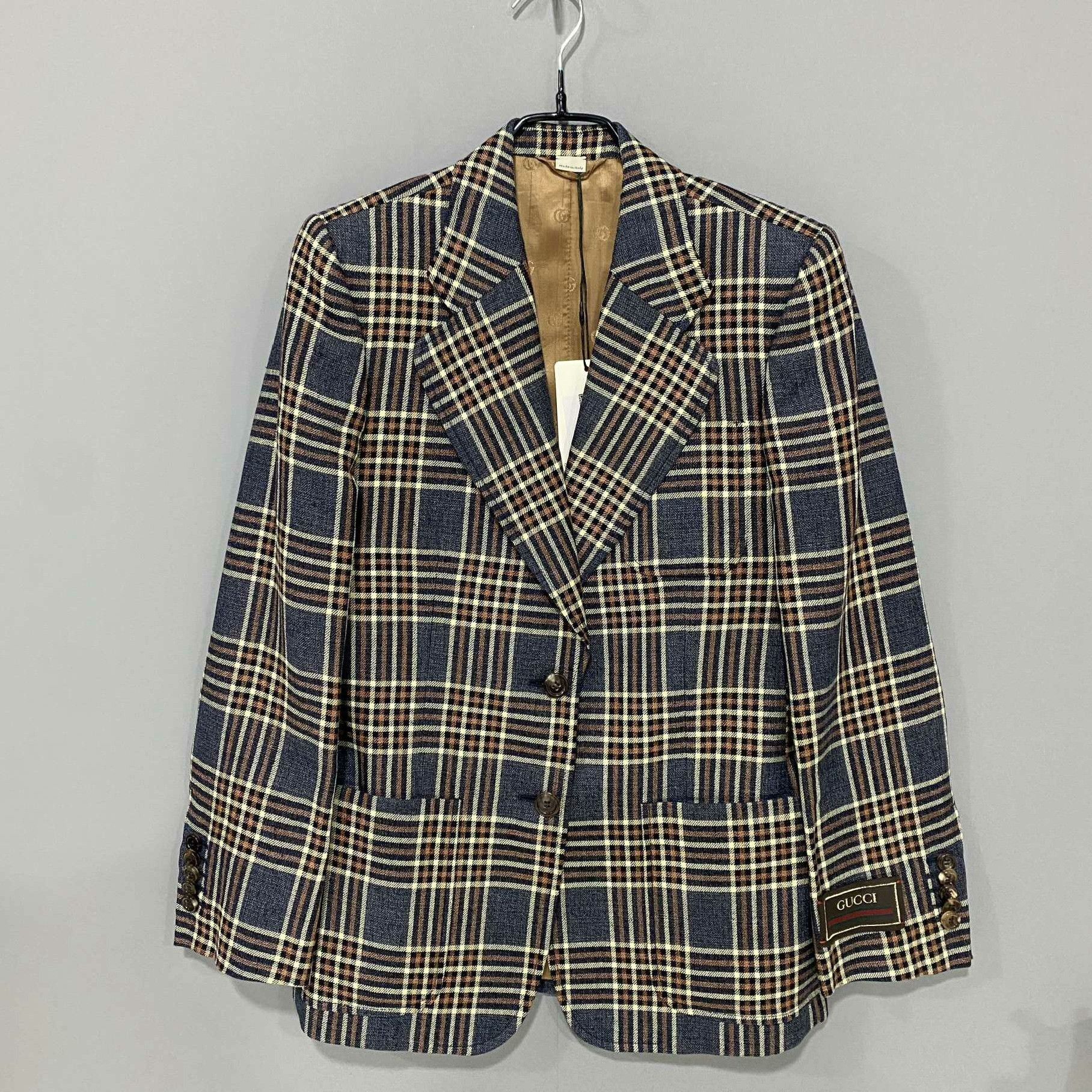 Gucci Gucci Formal Plaid Jacket S Women Size S / US 4 / IT 40 - 1 Thumbnail