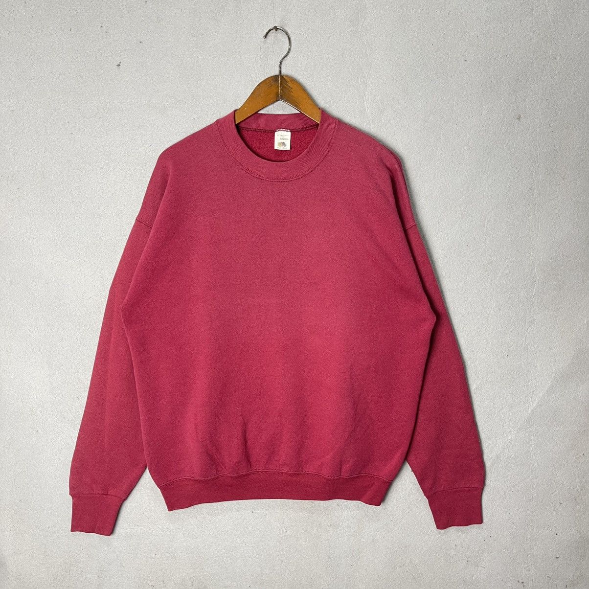Fruit Of The Loom Vintage Fruit of the Loom Blank Sweatshirt Size US XL / EU 56 / 4 - 1 Thumbnail