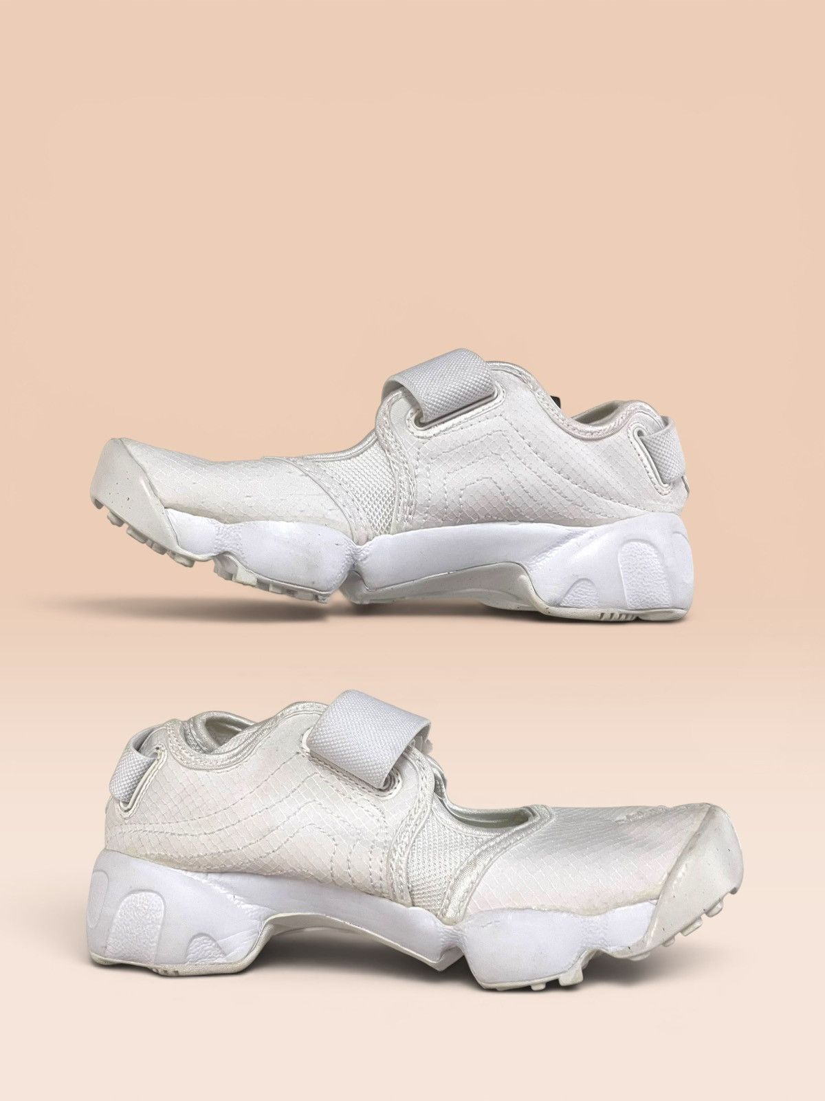 Nike Nike Air Rift Breathe 'White Pure Platinum' Size US 5 / IT 35 - 11 Thumbnail