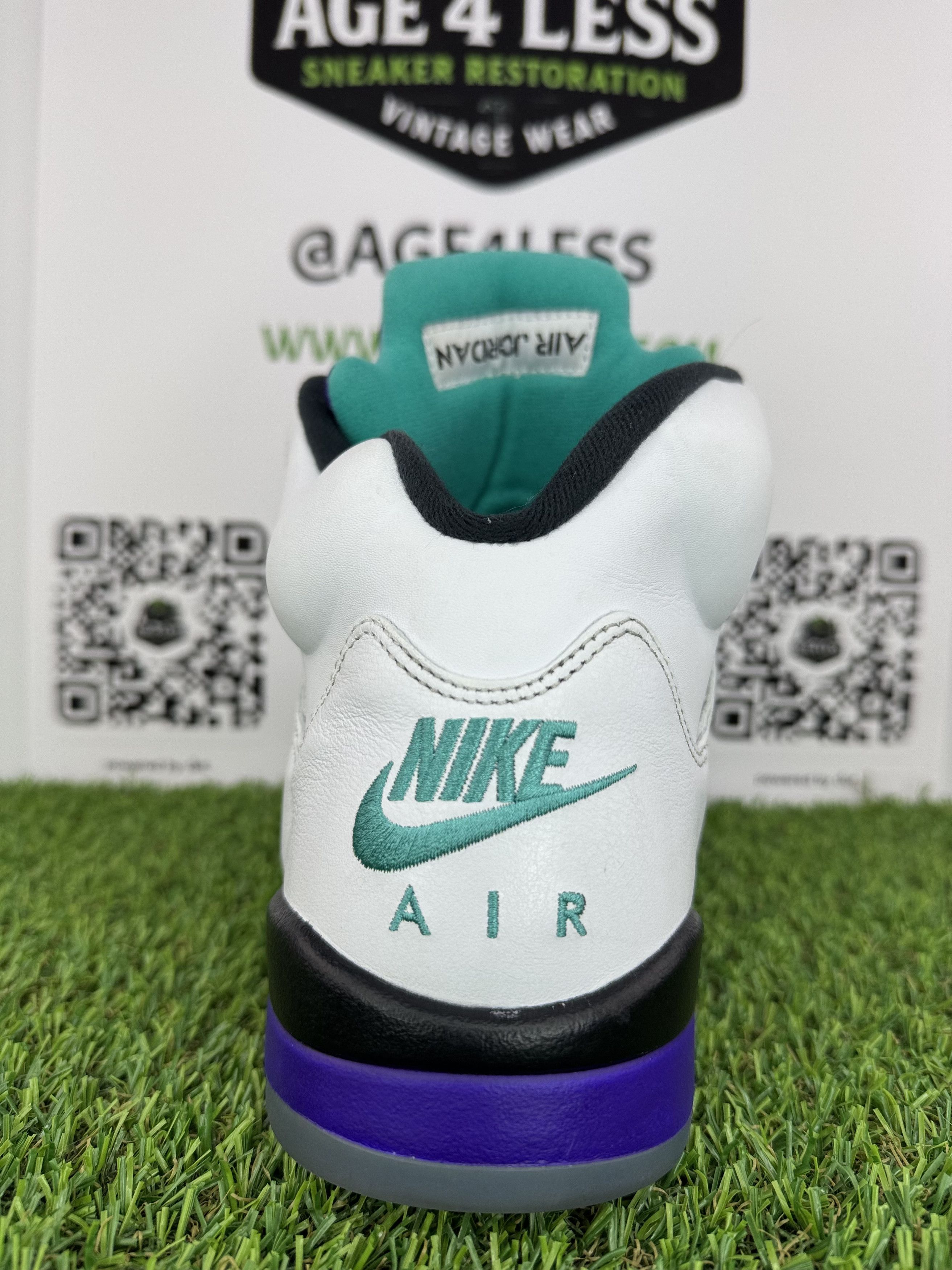 Jordan Brand Air Jordan 5 Retro “Grape Fresh Prince” (2018) Size US 12 / EU 45 - 9 Thumbnail