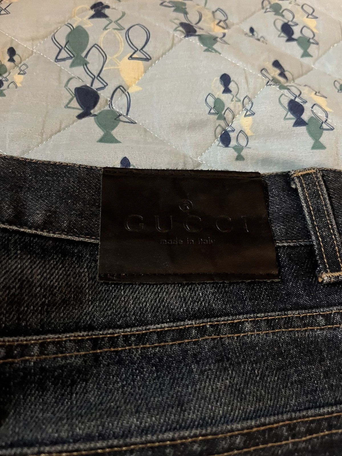 Gucci GUCCI BLACK DENIM Size US 32 / EU 48 - 5 Thumbnail