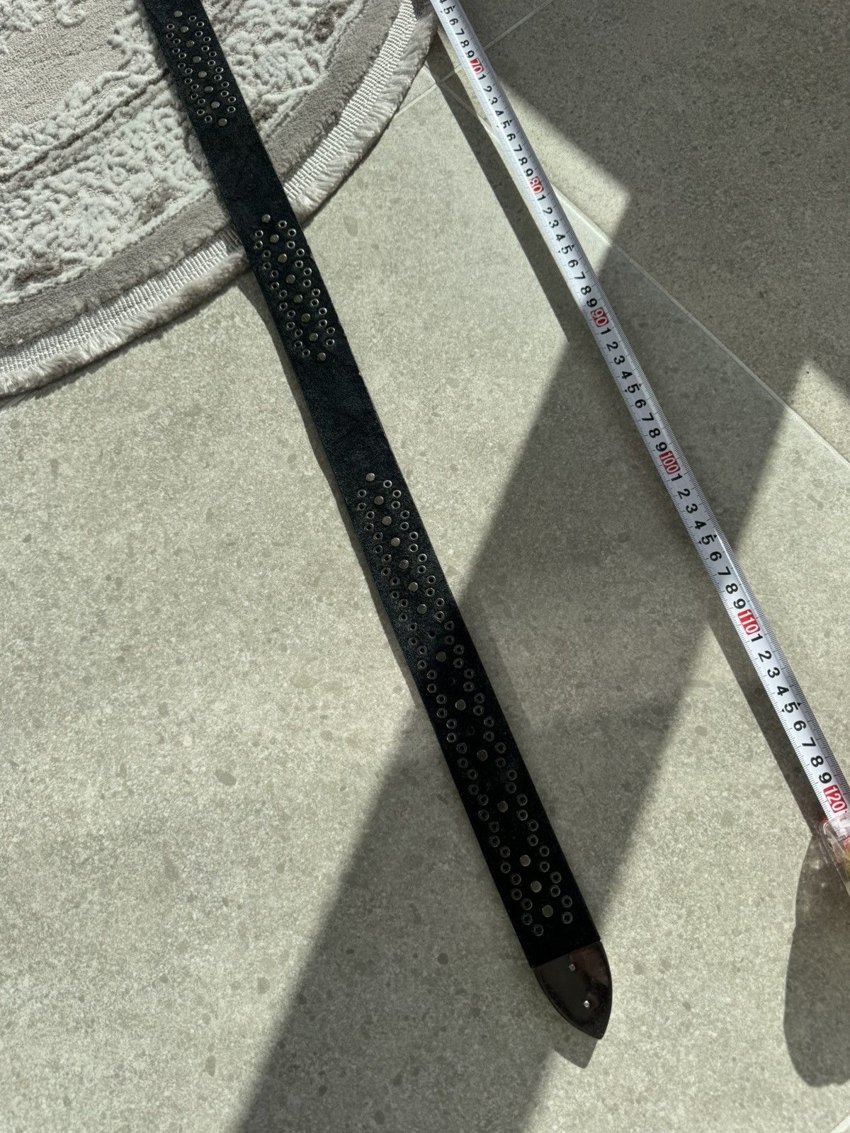 B.B. Simon Number Nine Fur FauxY2K JAPANESE BELT GOTH If Six Was Nine Size ONE SIZE - 6 Thumbnail