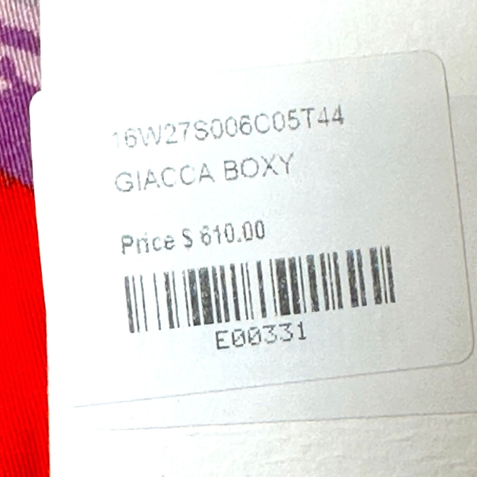 Other Socapri Fully Lined Blazer Red/Blue/Ivory 44 Italian 8 us Size M / US 6-8 / IT 42-44 - 13 Thumbnail