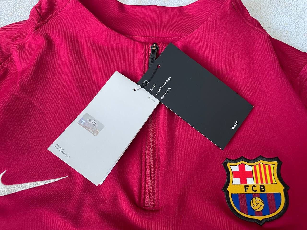 Nike Vintage Nike F.C. Barcelona Zip 1/4 Training Sweatshirt Y2K Size US XL / EU 56 / 4 - 6 Thumbnail