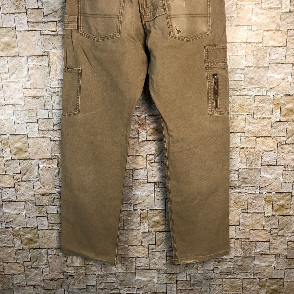 Dickies Dickies painter vintage buckle back Brown Casual Pants #A576 Size US 31 - 3 Thumbnail